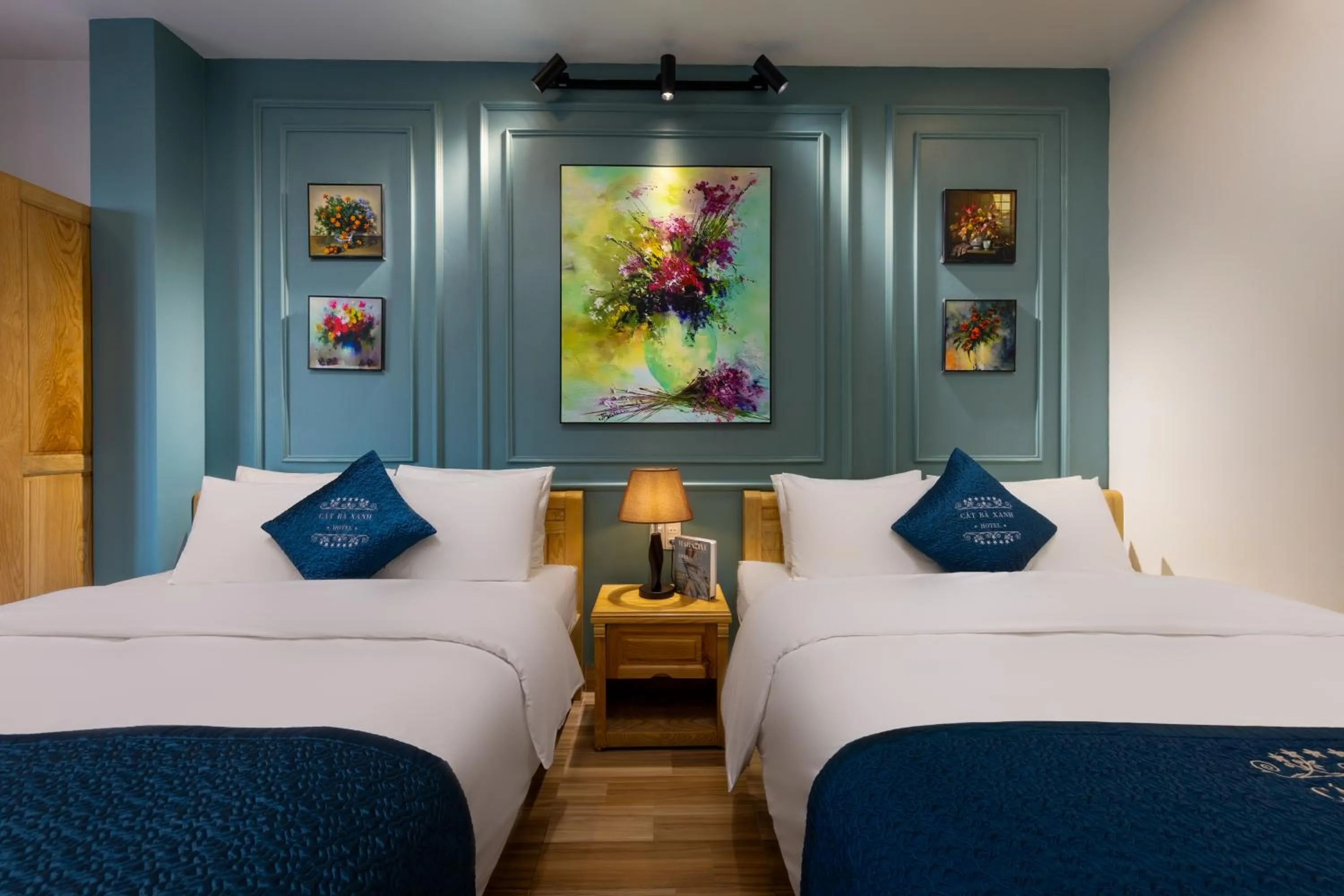 Comfort Quadruple Room - single occupancy in Cat Ba Xanh Spring Garden Hotel