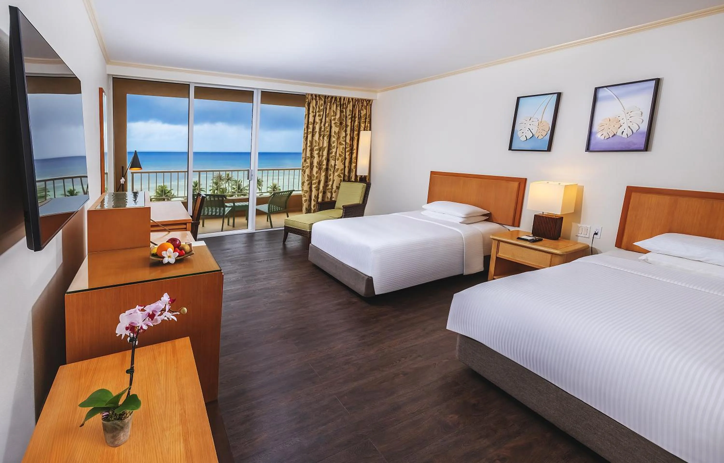Double Room with Ocean View in Hyatt Regency Guam
