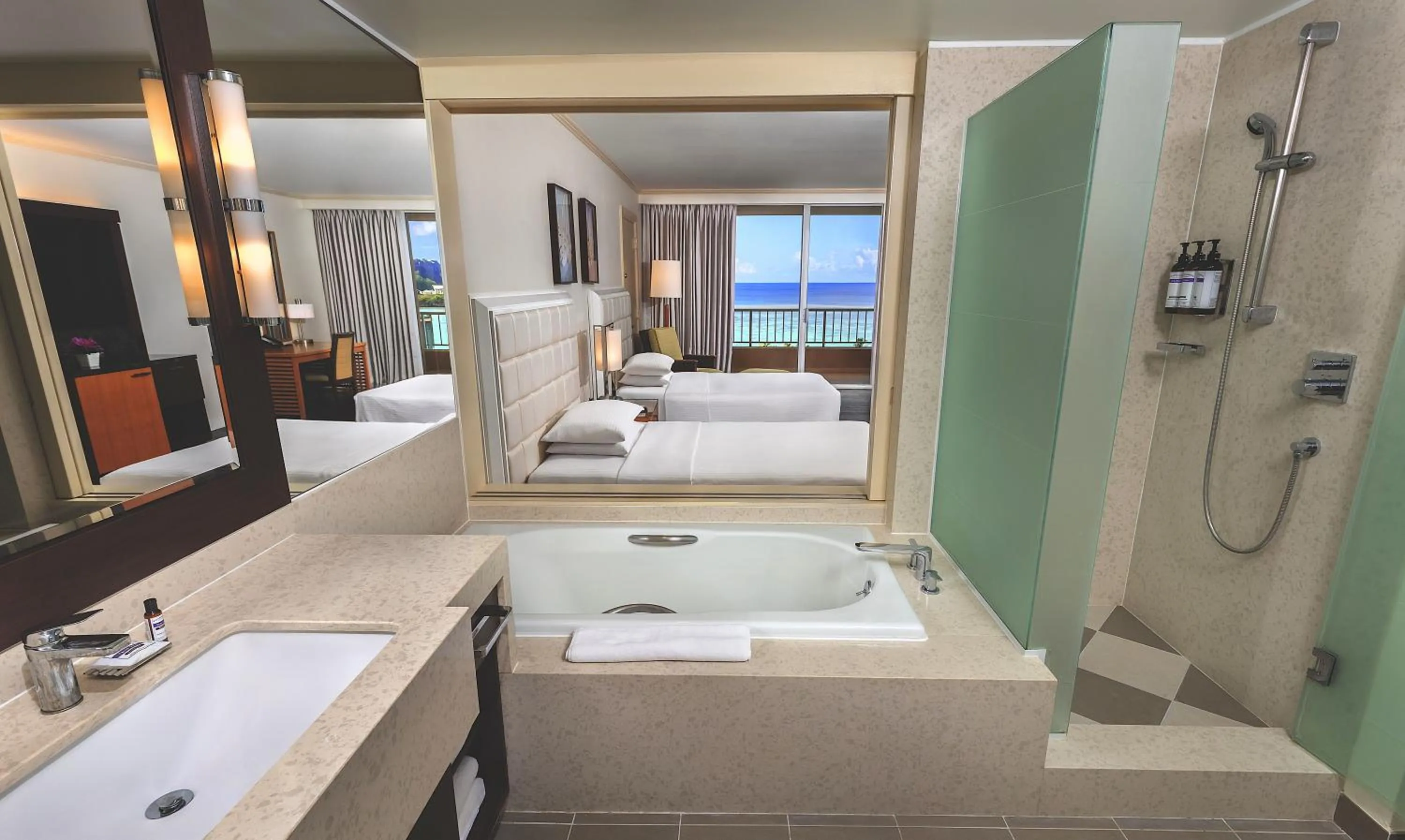 Deluxe Family Oceanfront Double Room in Hyatt Regency Guam