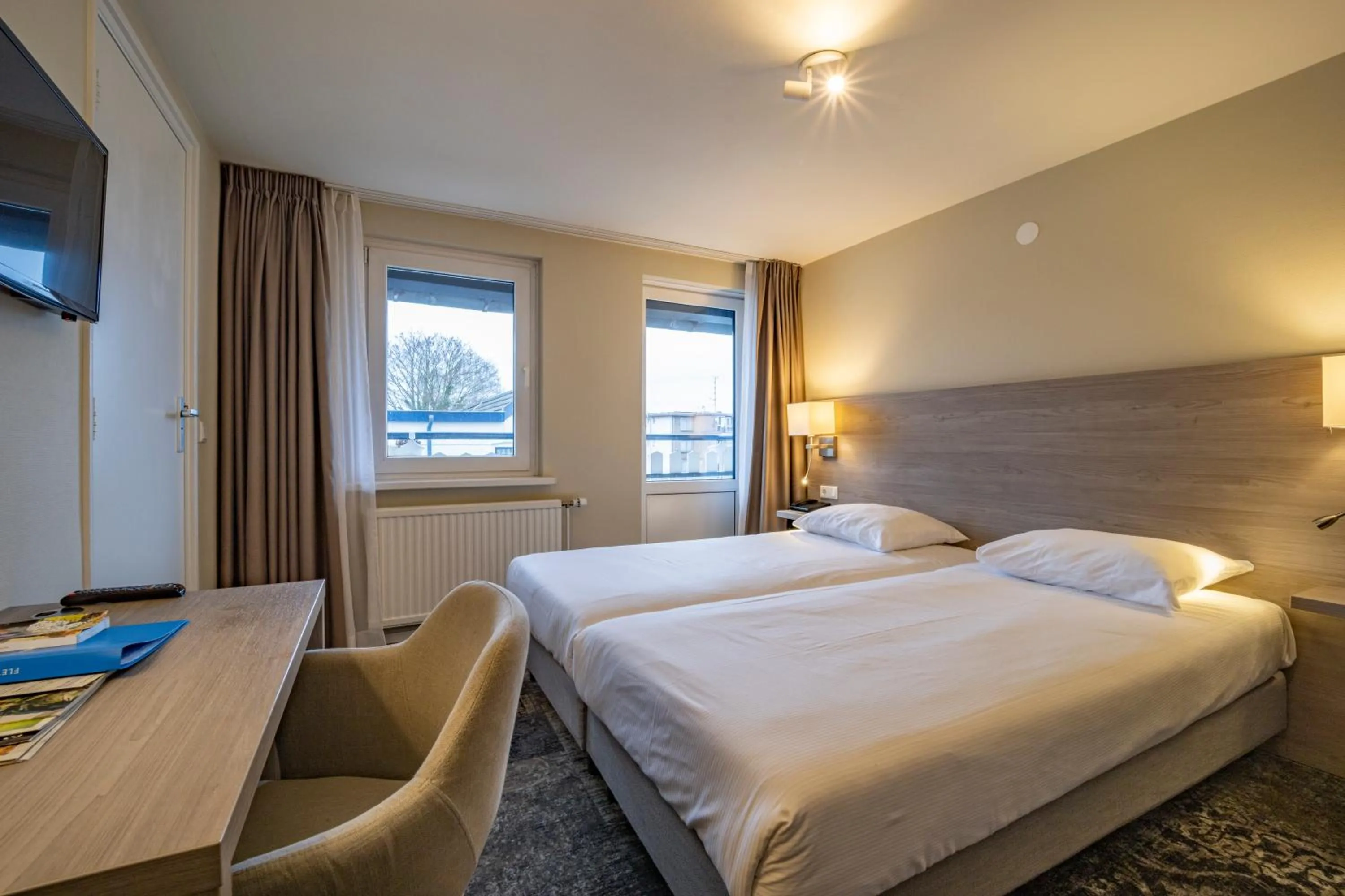 Comfort Double Room with Shower in Fletcher Hotel Valkenburg
