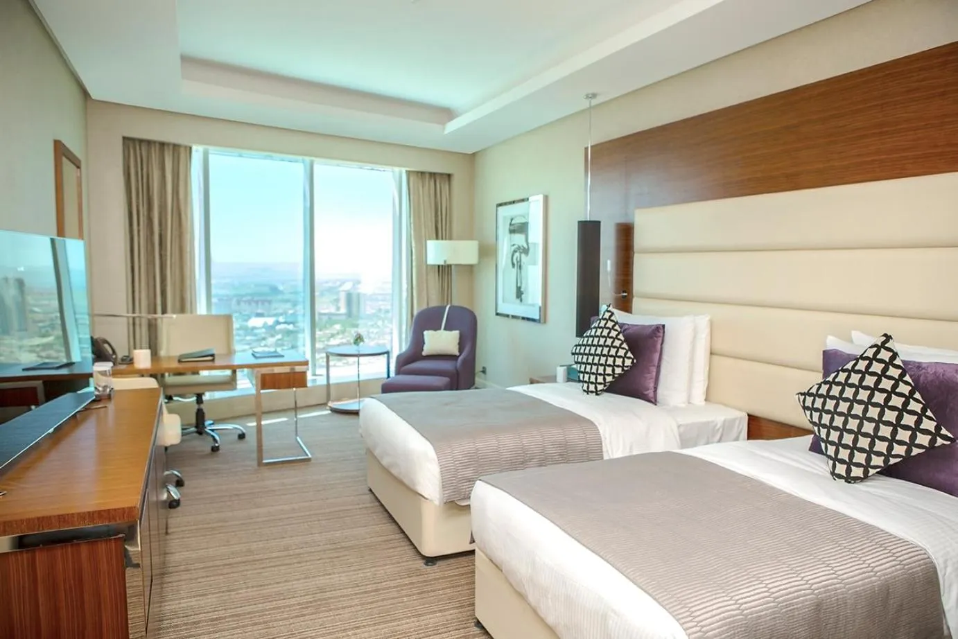  Sky Superior Twin Room in Grand Millennium Sulaimani