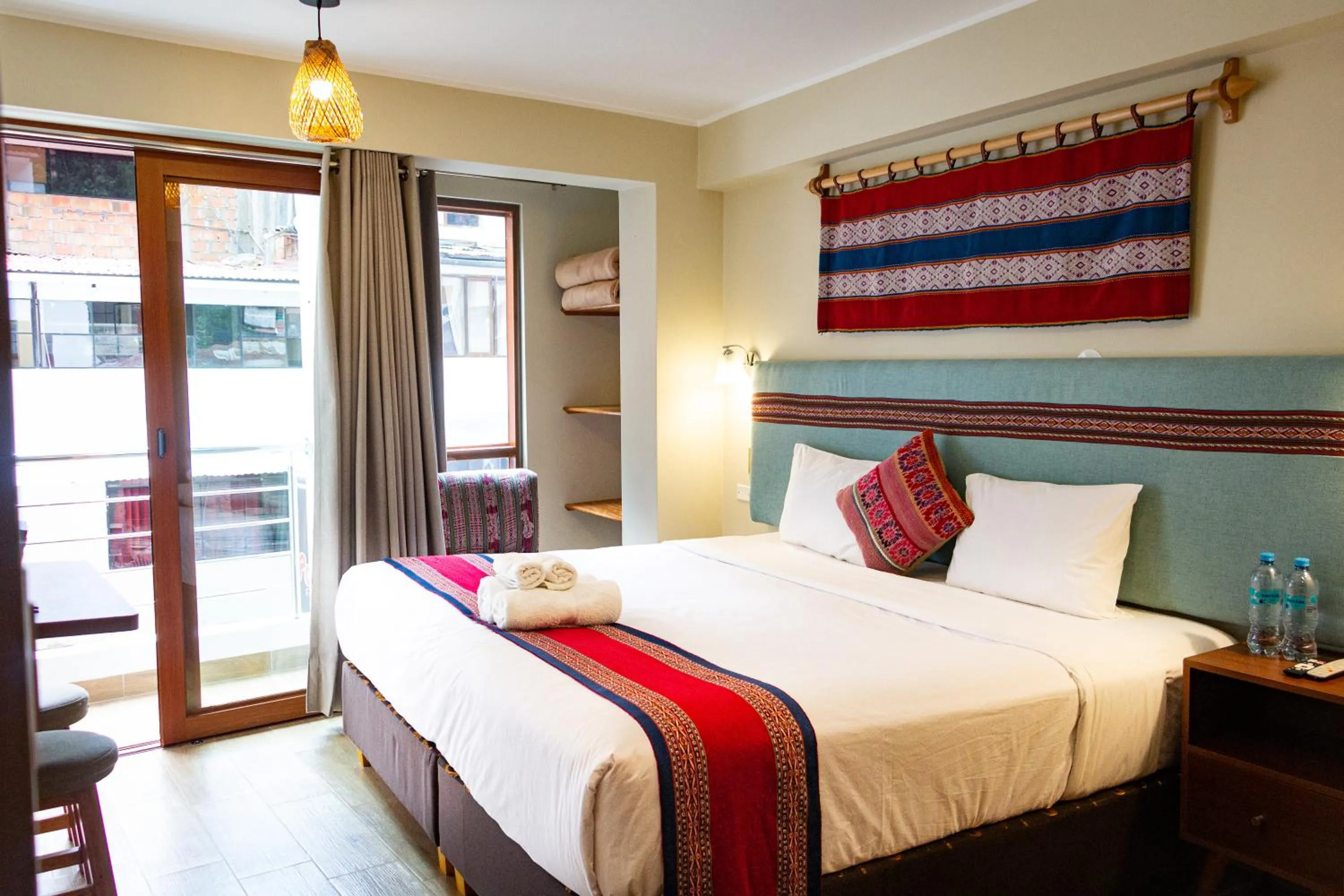 Double Room with Balcony - single occupancy in Rockrivers MachuPicchu