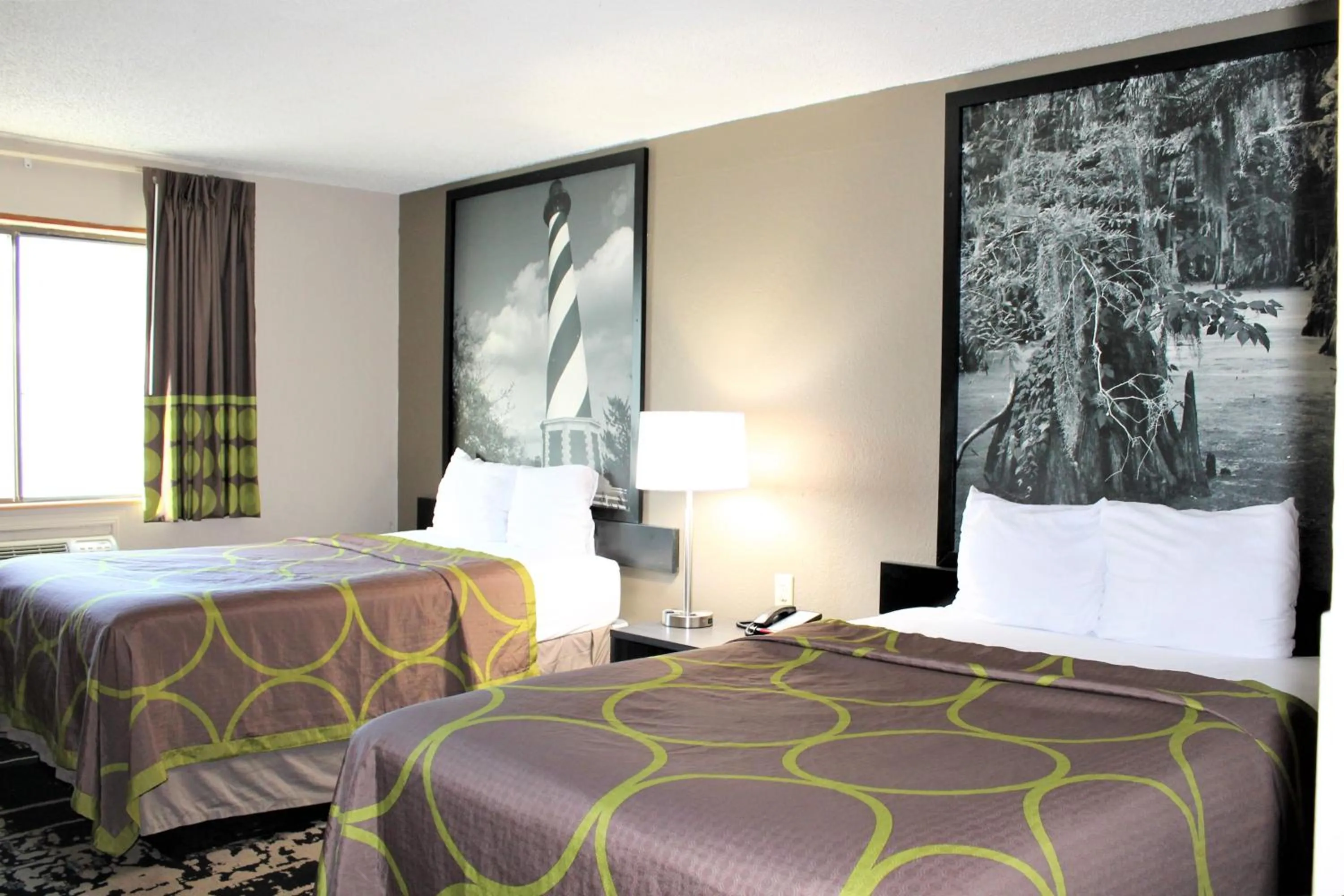 Double Room with Two Double Beds - Non-Smoking in Super 8 by Wyndham Greensboro/Coliseum/Conv.