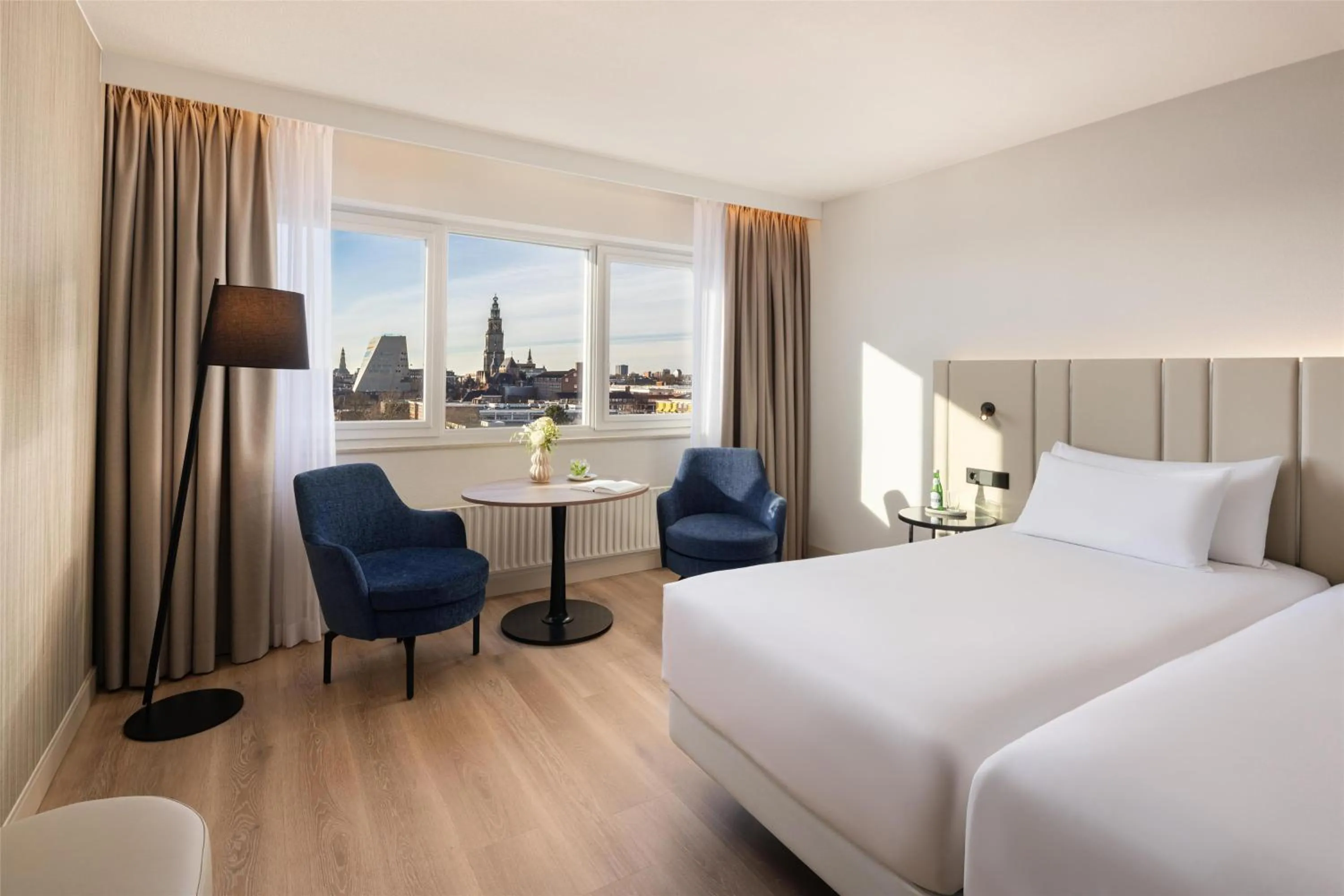 Superior Double Room with View in NH Groningen Hotel