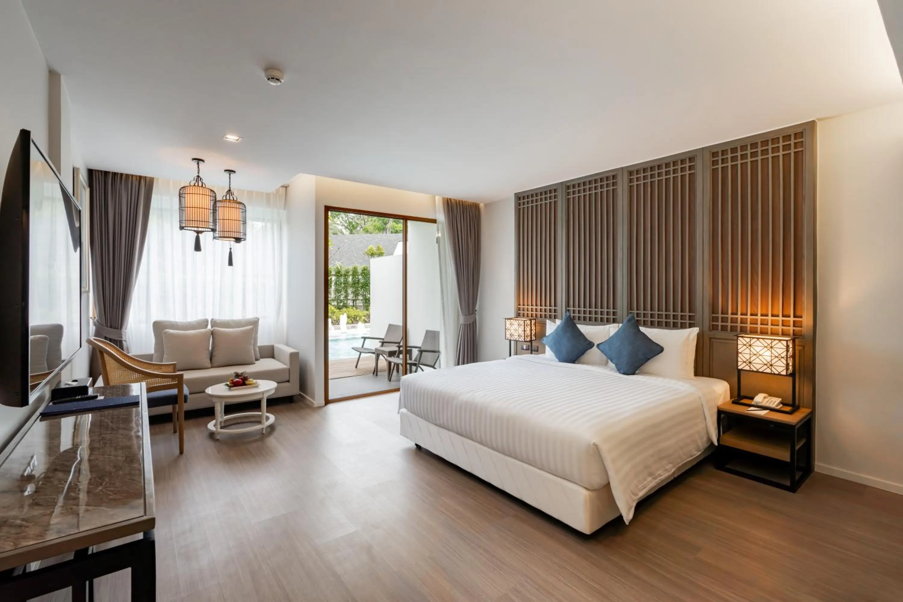 Deluxe Double Room with Pool Access in Bella Nara Phuket Naiyang Beach