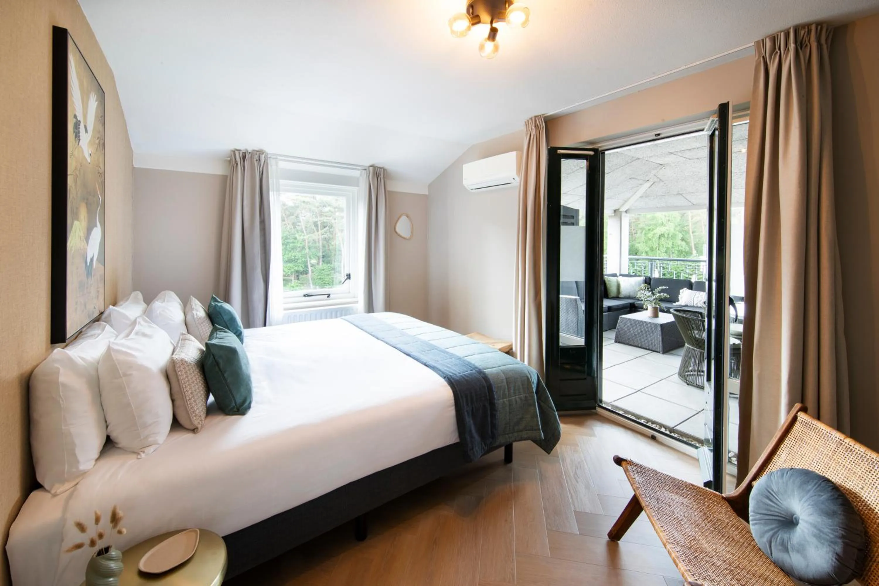 Family Suite with Balcony in Bilderberg Résidence Groot Heideborgh