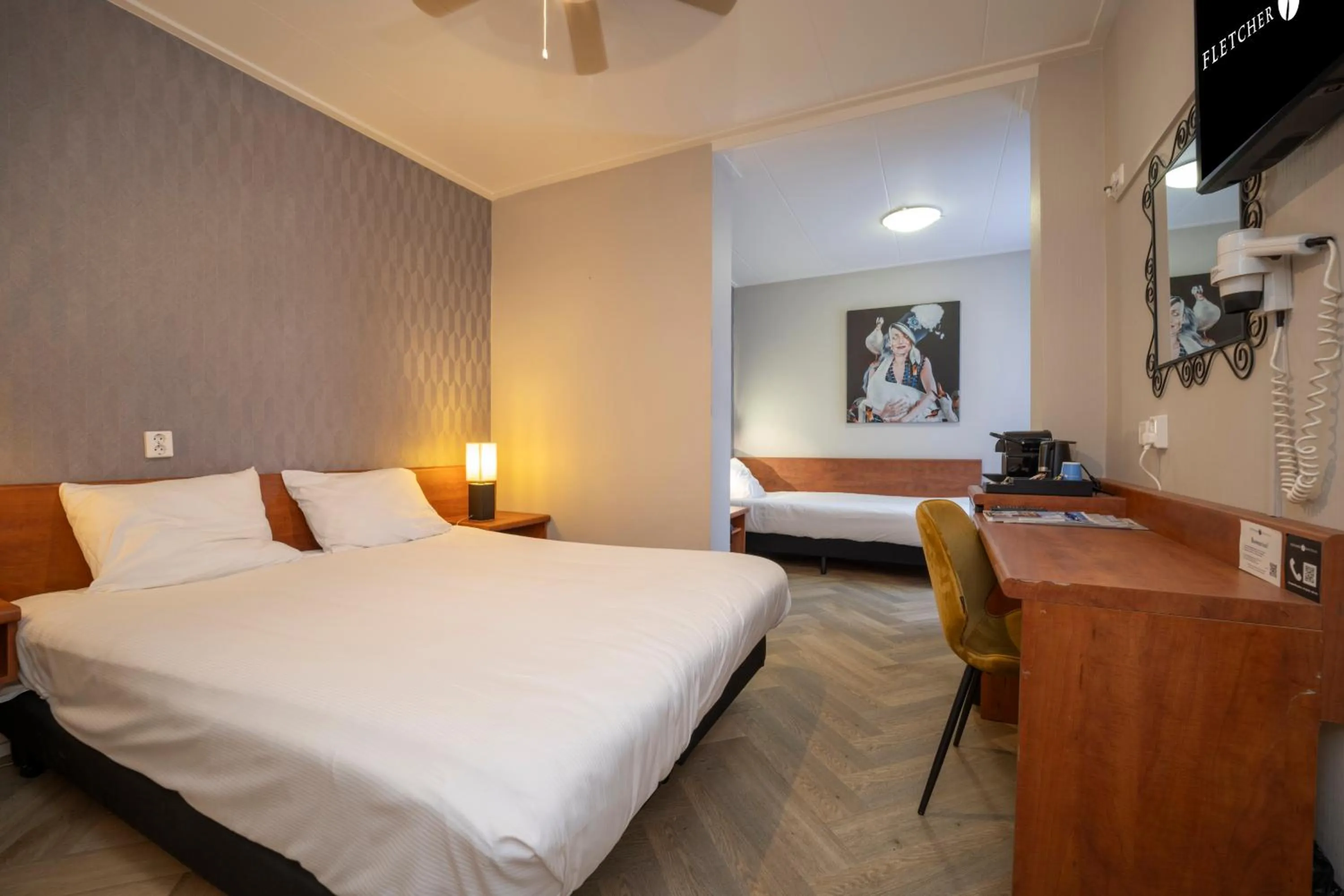 Triple Room in Fletcher Hotel-Restaurant de Korenbeurs