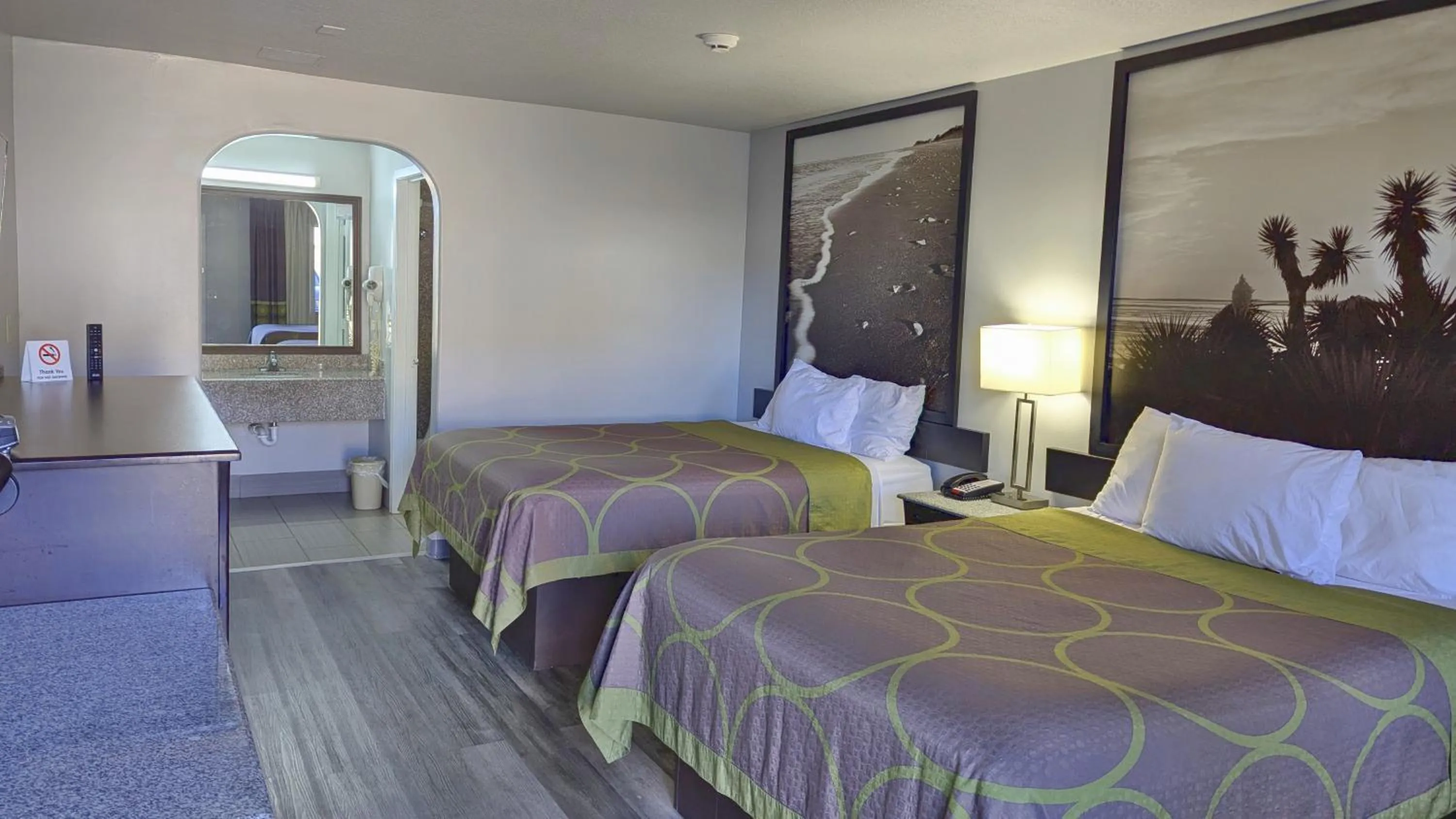 Queen Room with Two Queen Beds - Non-Smoking in Super 8 by Wyndham Willowbrook Houston