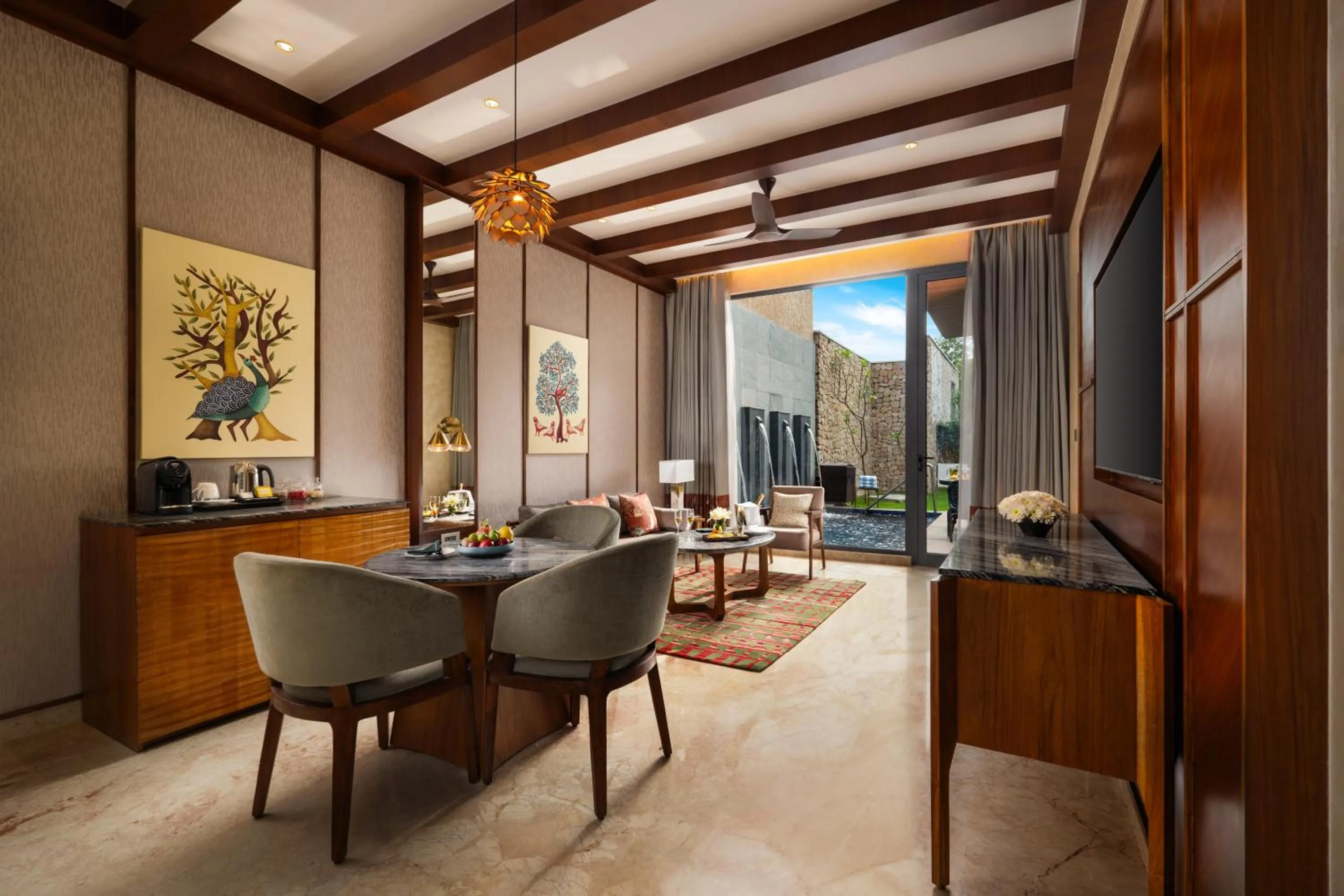 Grand Luxury Villa with Plunge Pool in Taj Damdama Lake Resort & Spa, Gurugram