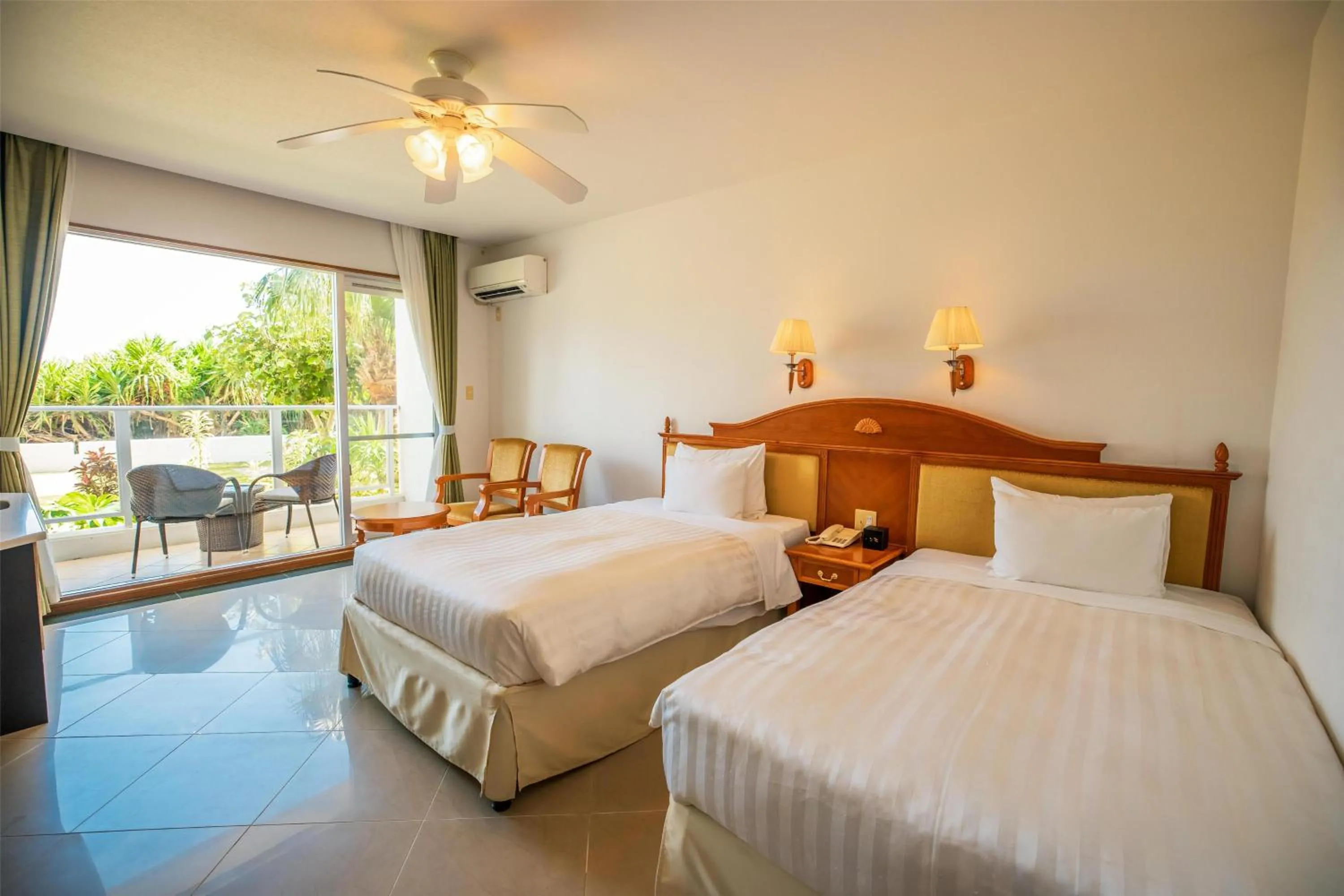 Twin Room with Balcony and Bath Tub - Non-Smoking in Best Western Okinawa Onna Beach