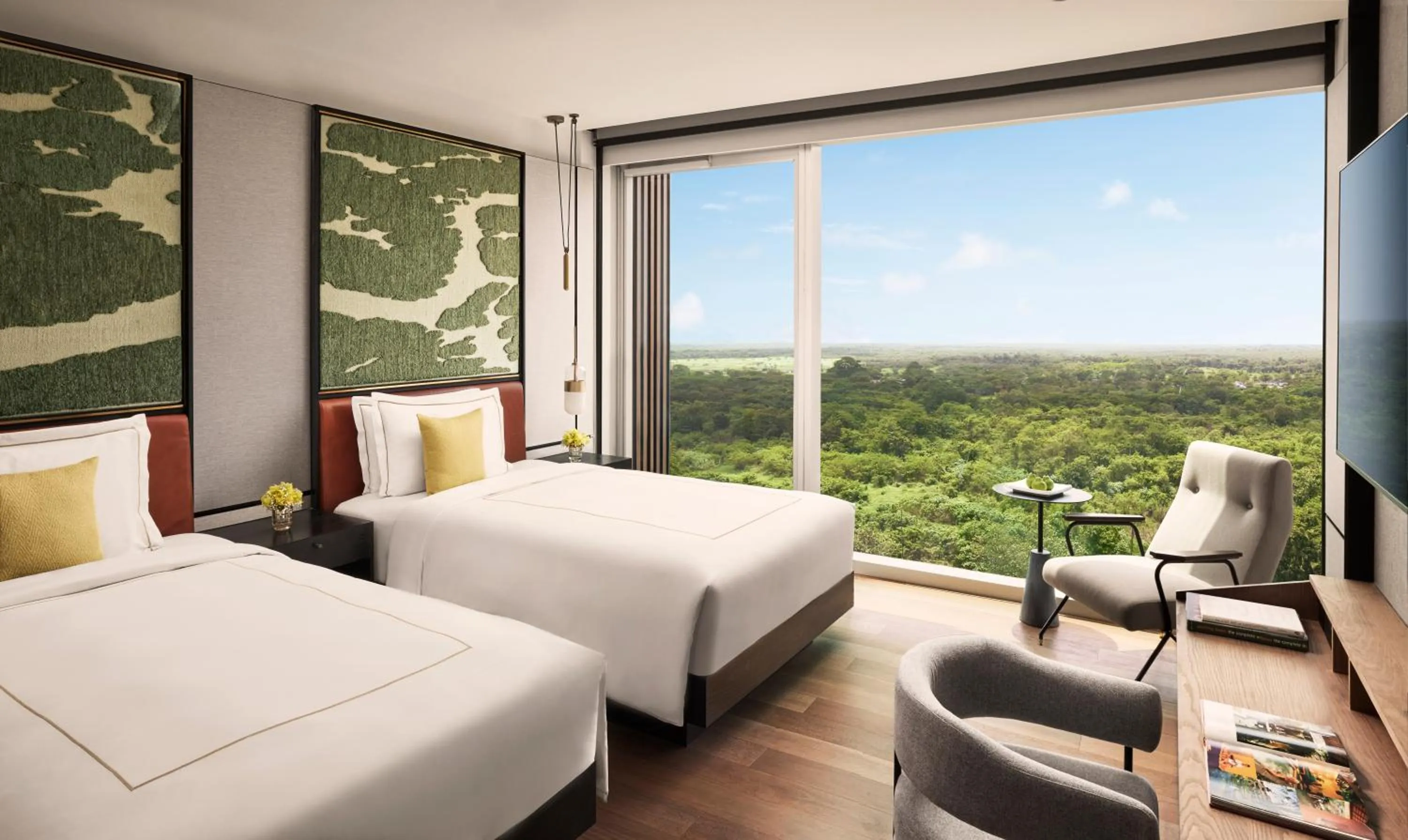 Luxury Room Mangrove View Twin Bed - single occupancy in Taj The Trees, Mumbai