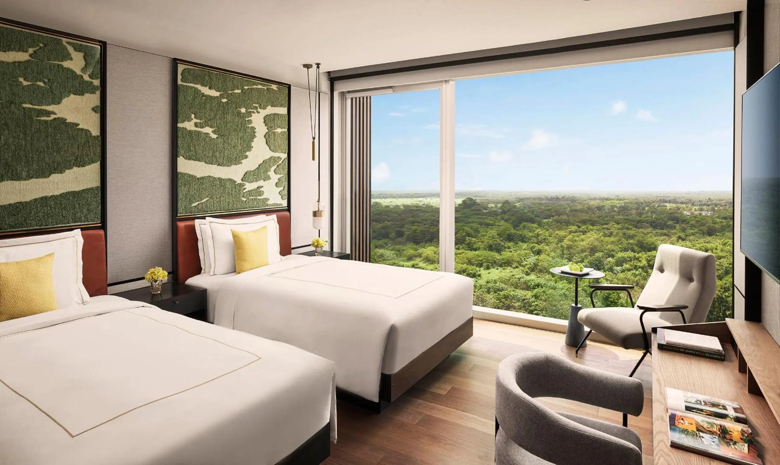 Deluxe Room Mangrove View Twin Bed - single occupancy in Taj The Trees, Mumbai