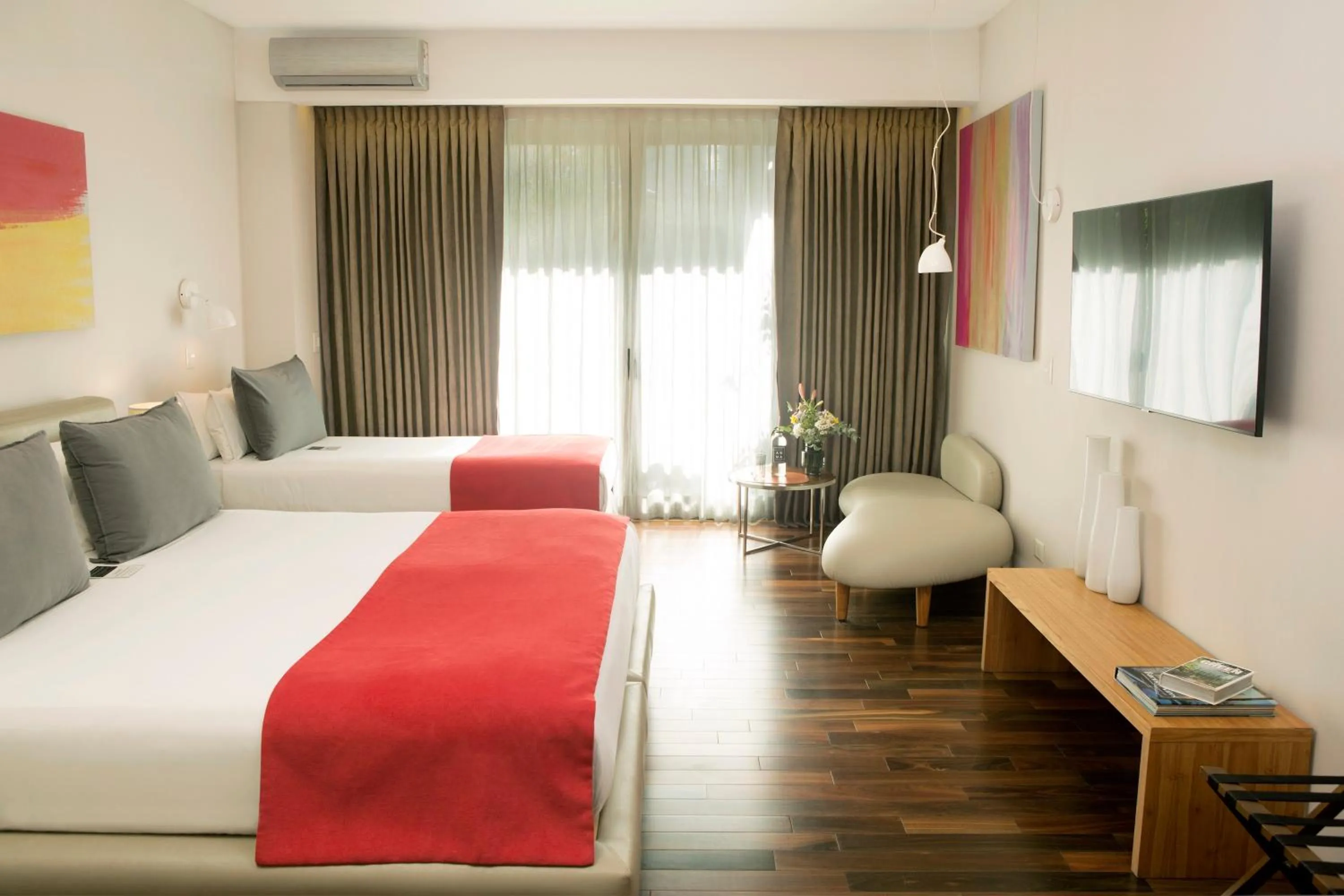 Triple Room with Balcony in Palo Santo Hotel