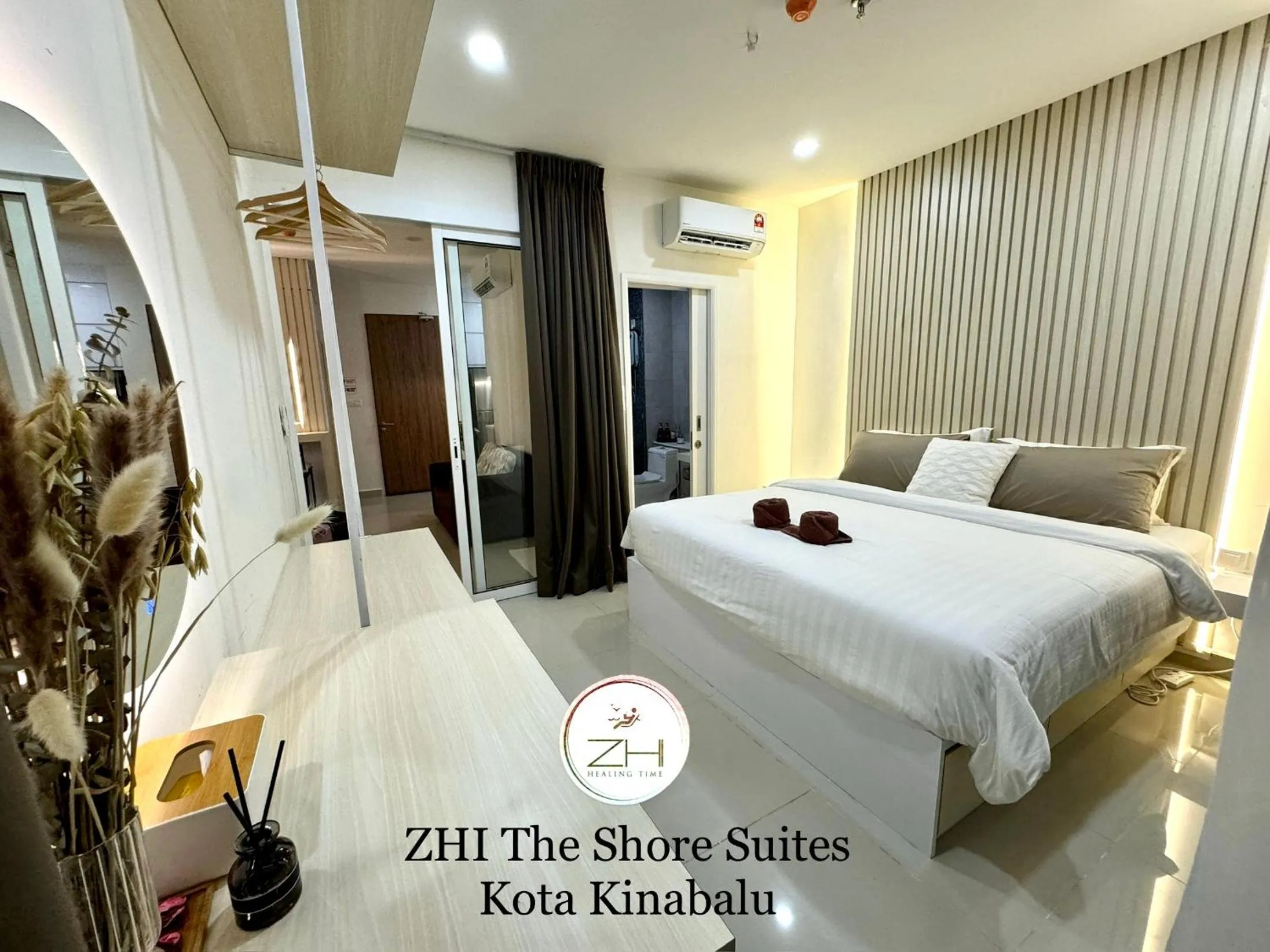 Two-Bedroom Suite in ZHI The Shore Suites Kota Kinabalu