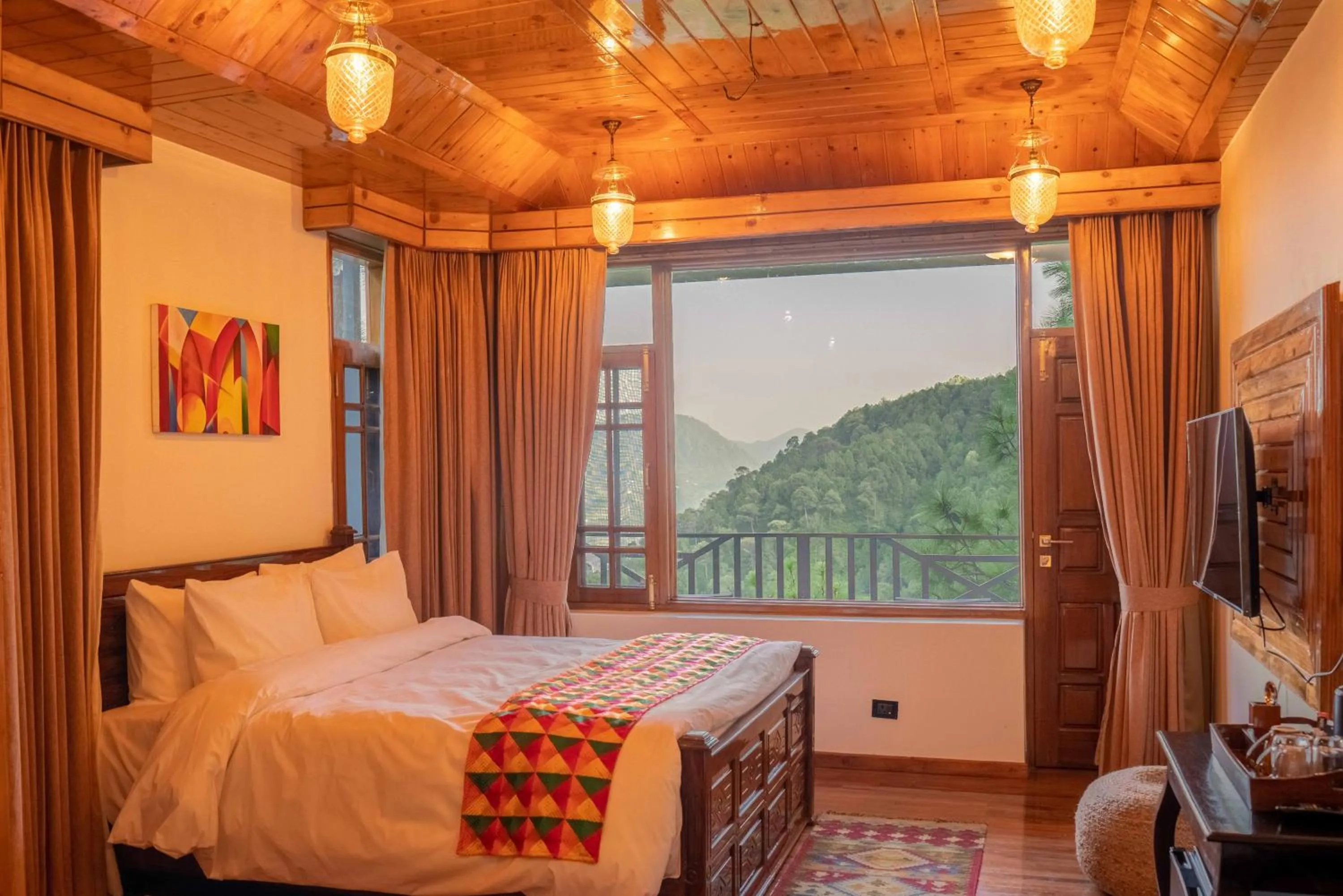 Deluxe King Room in Chillaru Spa & Resort