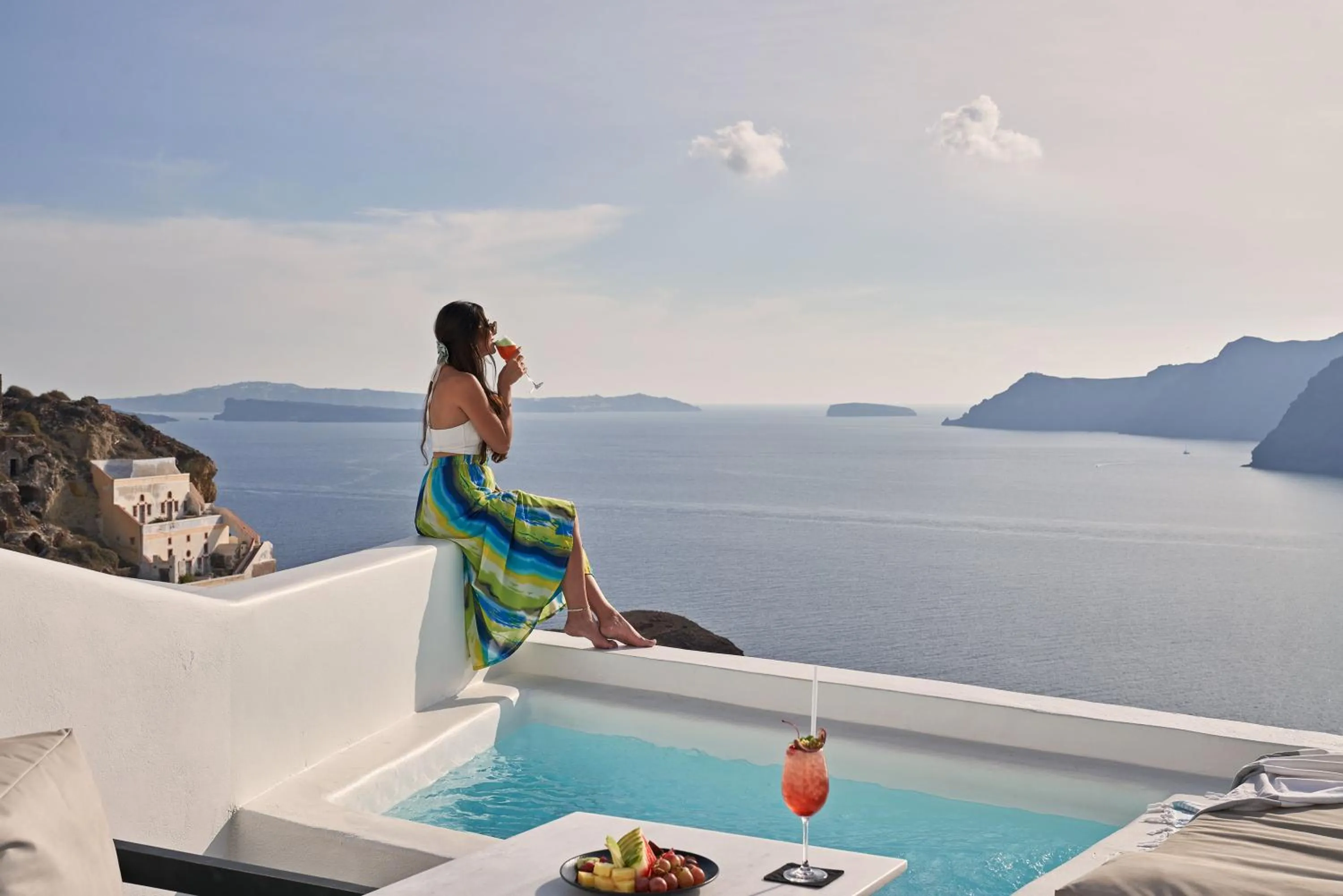 Honeymoon Suite with Jetted Tub and Caldera View in Charisma Suites