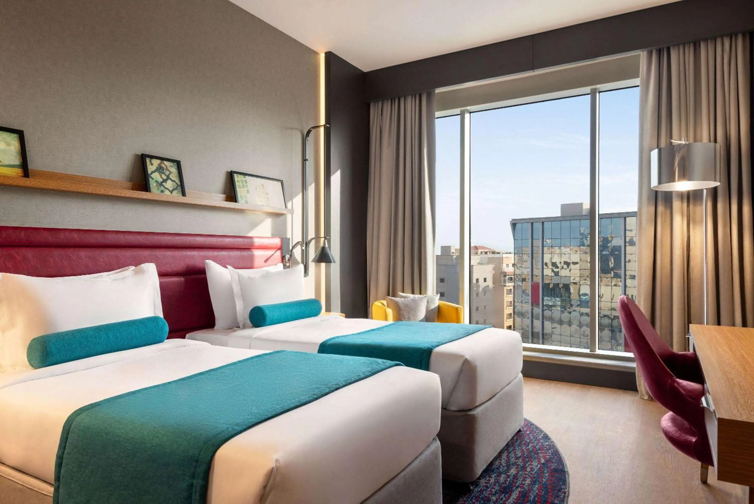 Twin Room - Non-Smoking in Ramada Encore Al Khobar Corniche