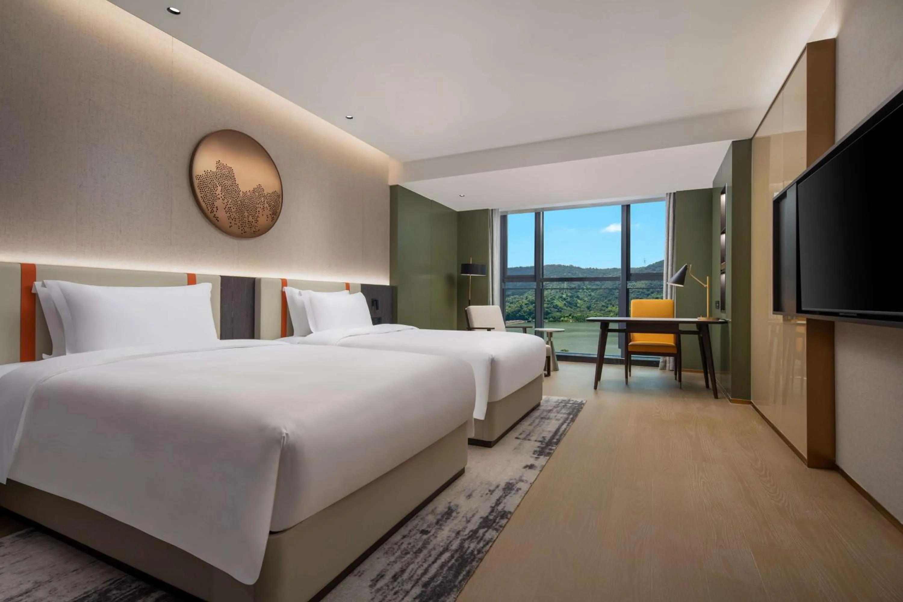 Business Lake View Twin in Wyndham Taizhou West