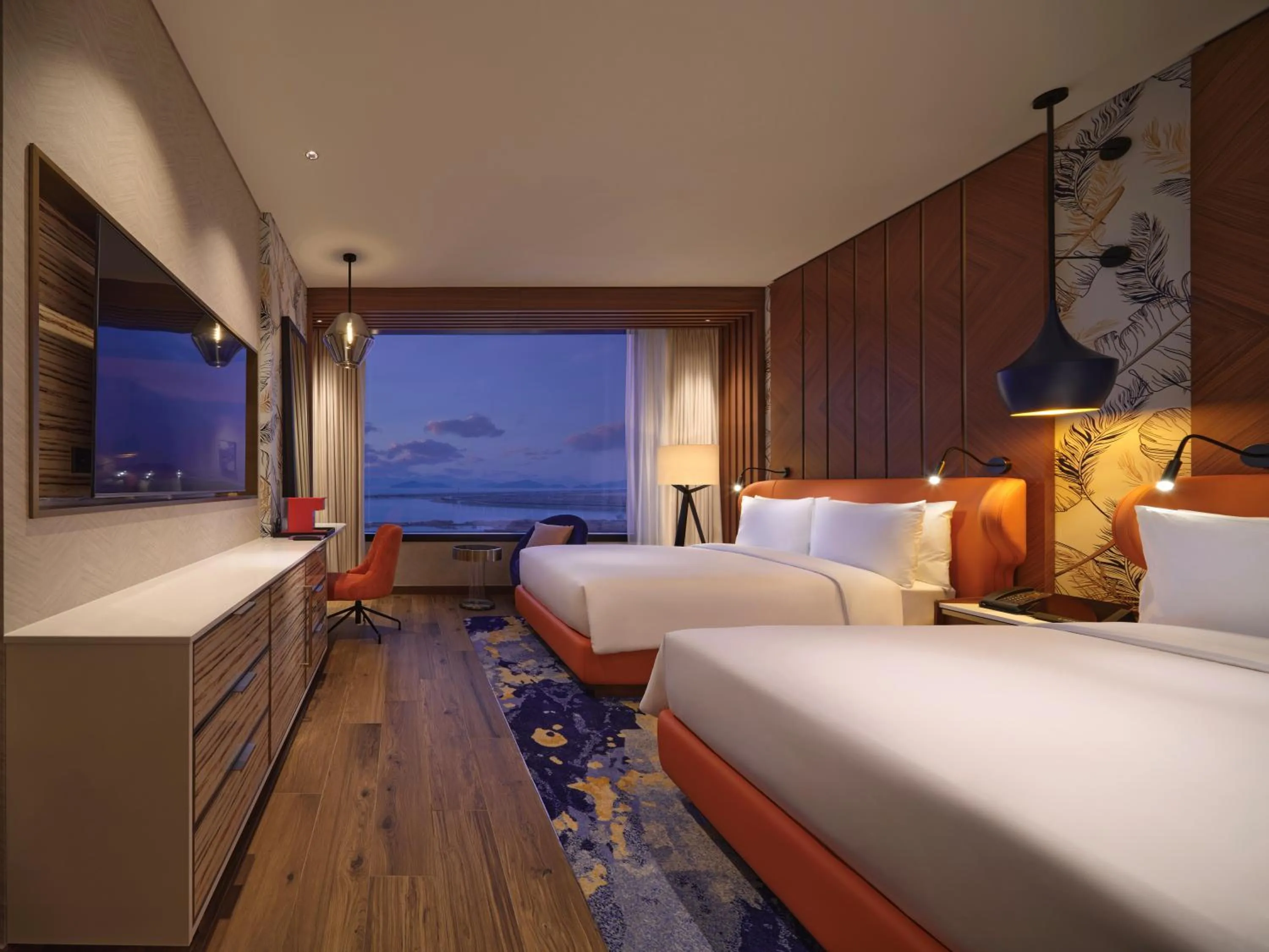 [Forest Tower] Lake Deluxe Double Queen with Chef’s Kitchen for 2 - 3rd session in INSPIRE Entertainment Resort