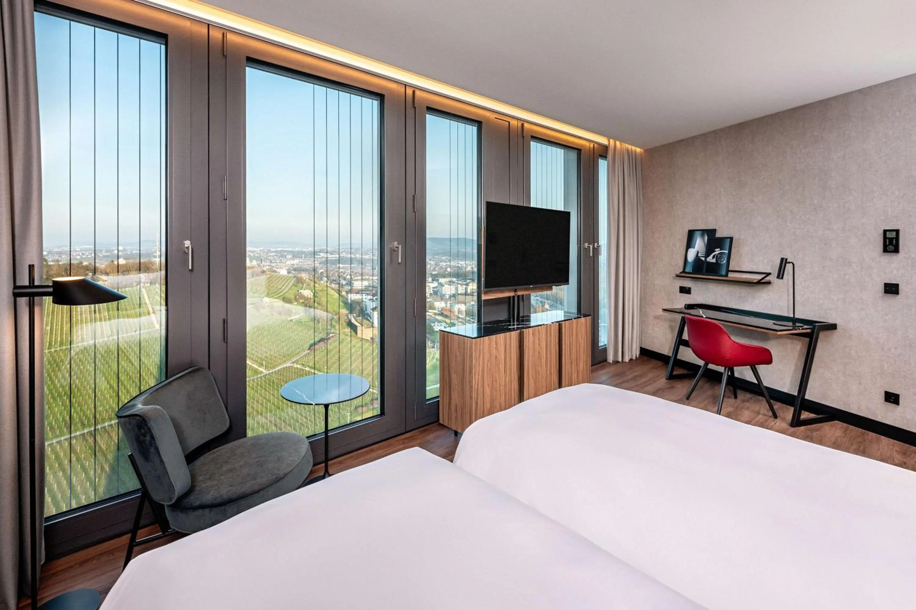 Premium Room in Radisson Blu Hotel at Porsche Design Tower Stuttgart