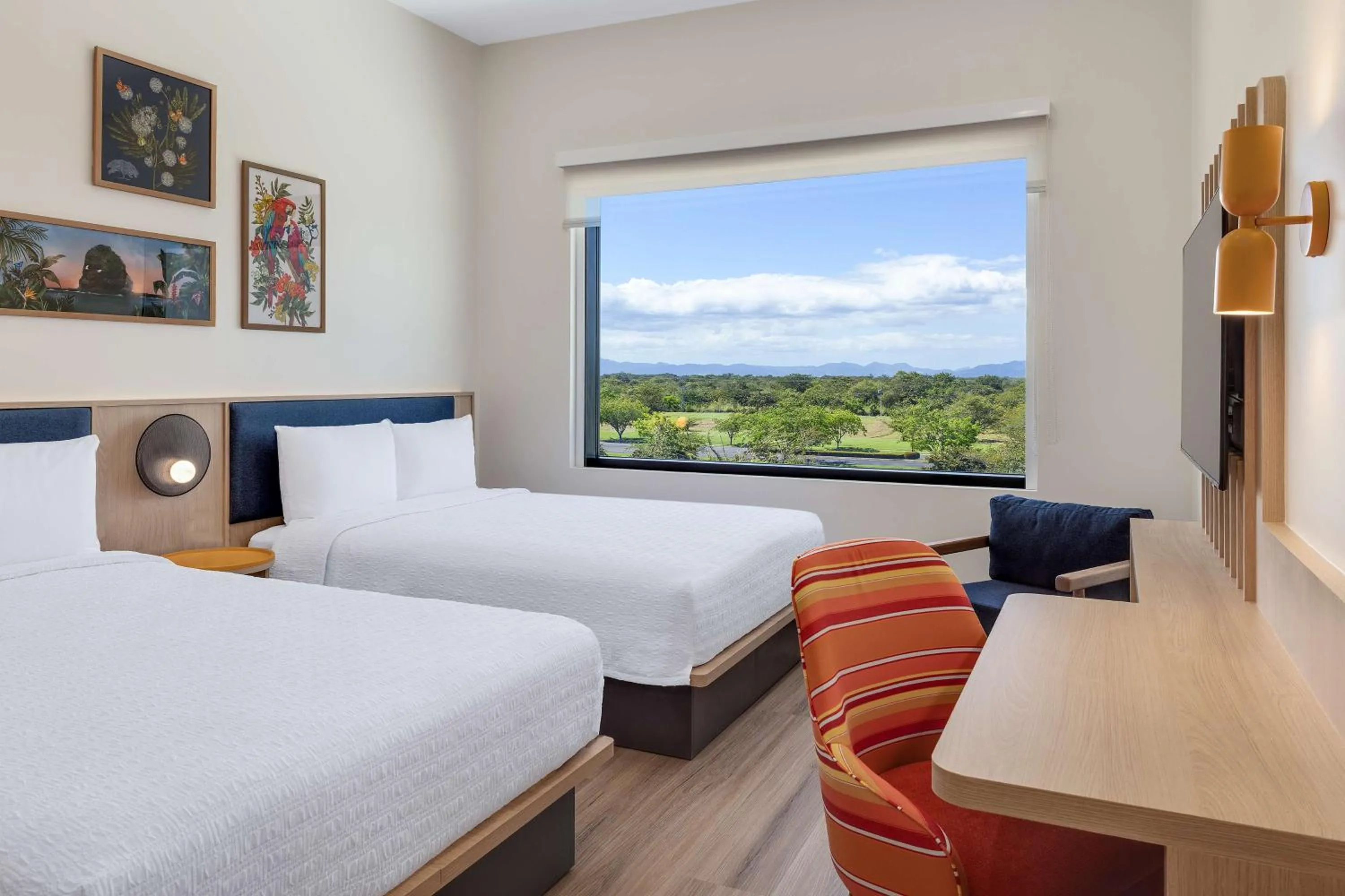 Double Room with Two Double Beds in Hampton By Hilton Guanacaste Airport