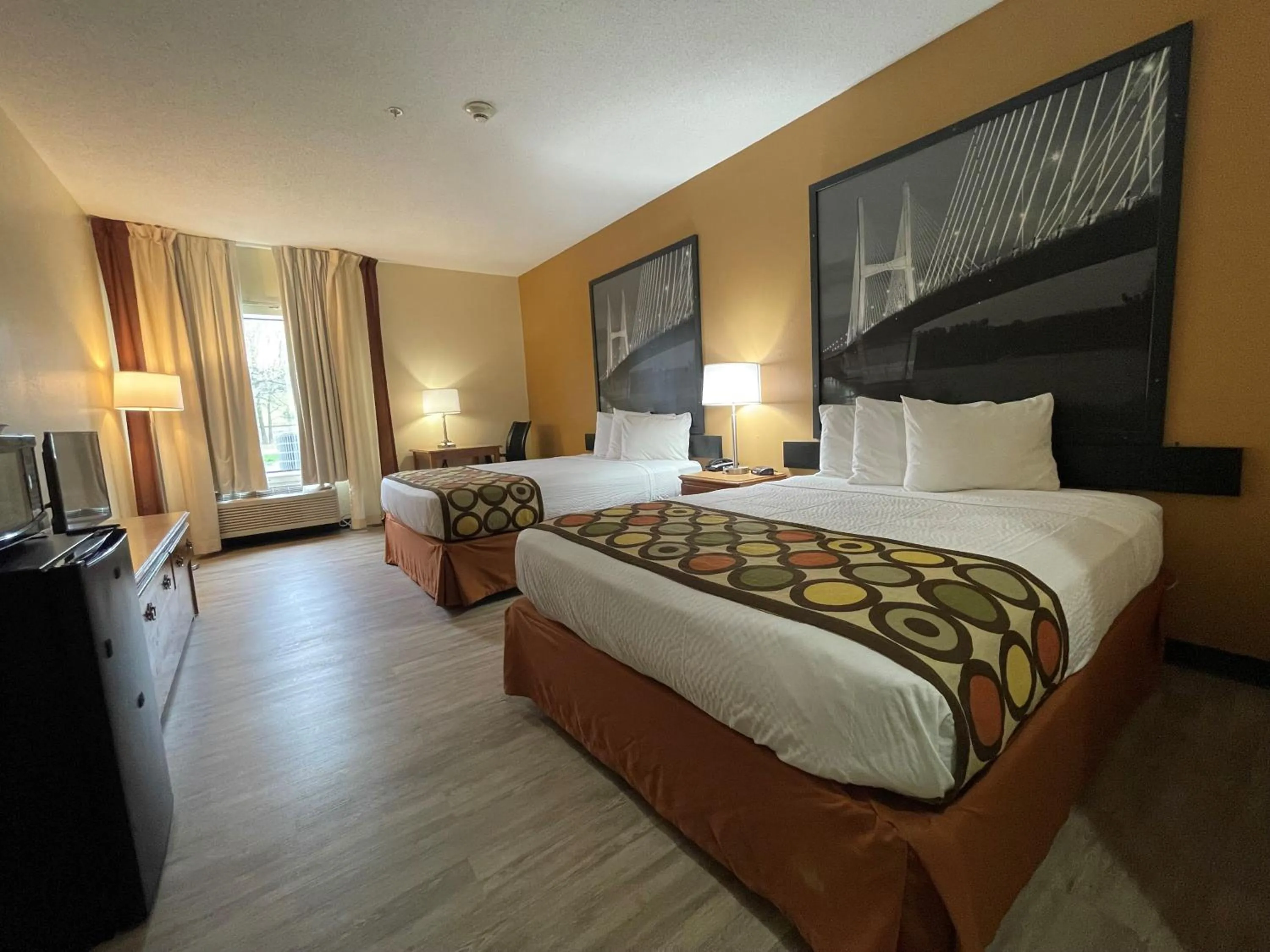 Queen Room with Two Queen Beds - Smoking in Super 8 by Wyndham Pevely