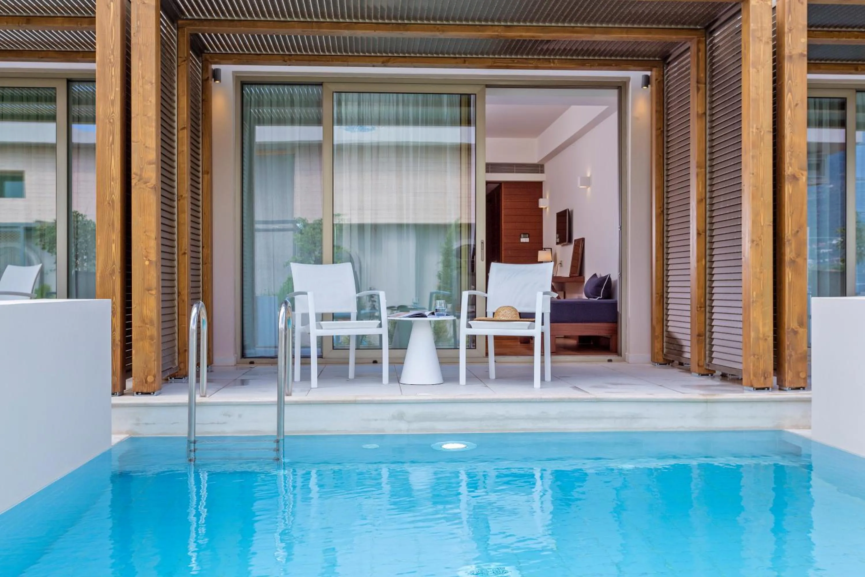 Superior Double Room with Private Pool - single occupancy in Horizon Blu Boutique Hotel