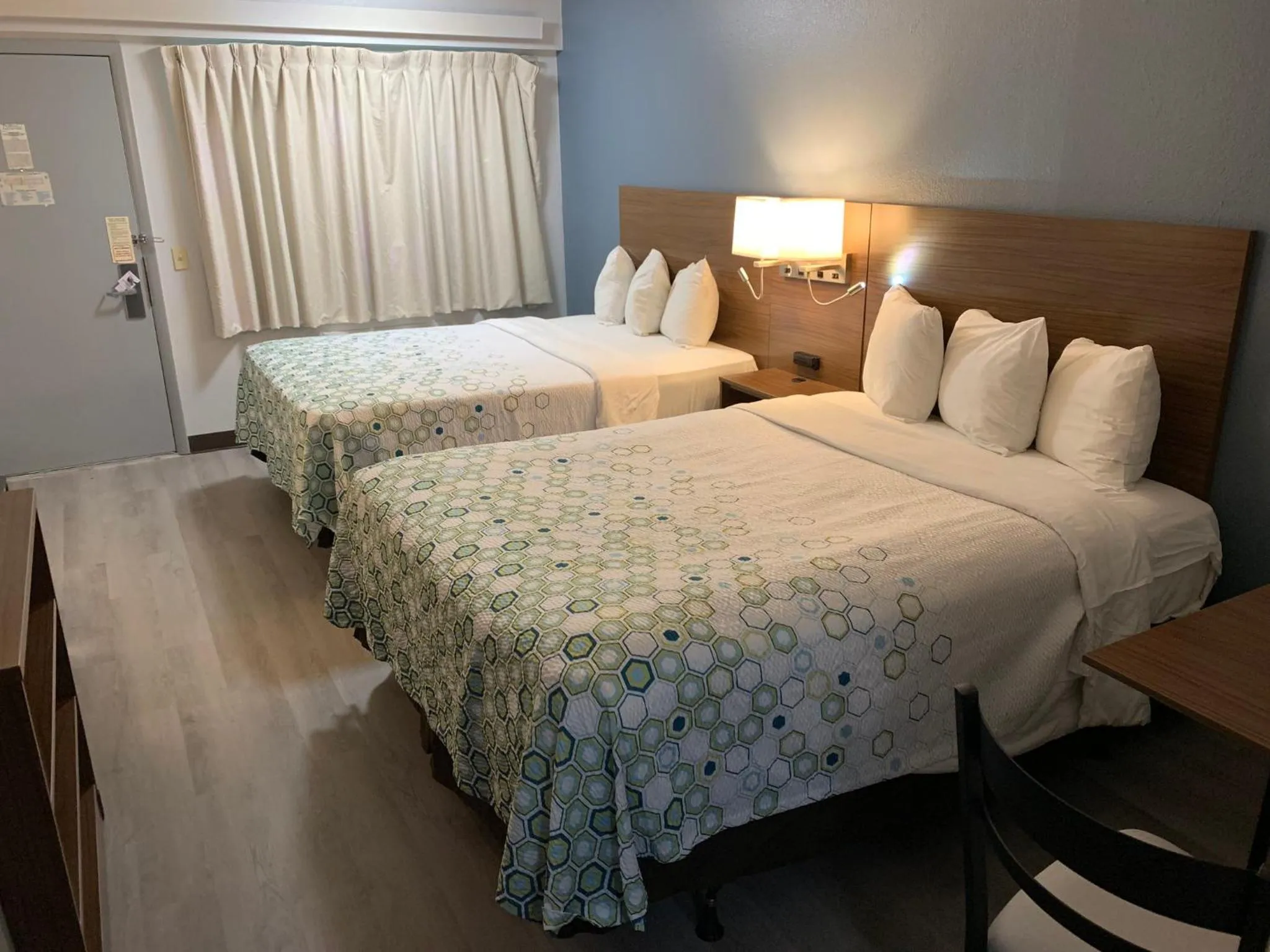 Studio Room with Two Double Beds Non-Smoking in HomeTowne Studios by Red Roof Mystic - New London