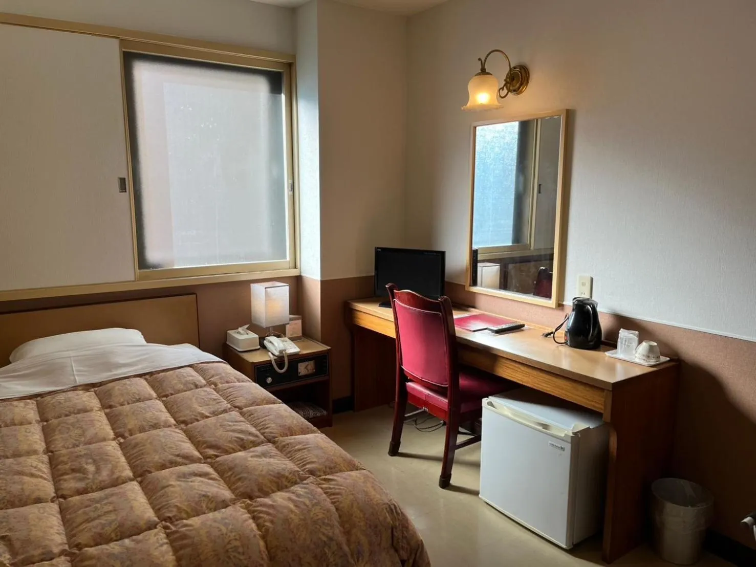Double Room with Small Double Bed - single occupancy in Oka Hotel