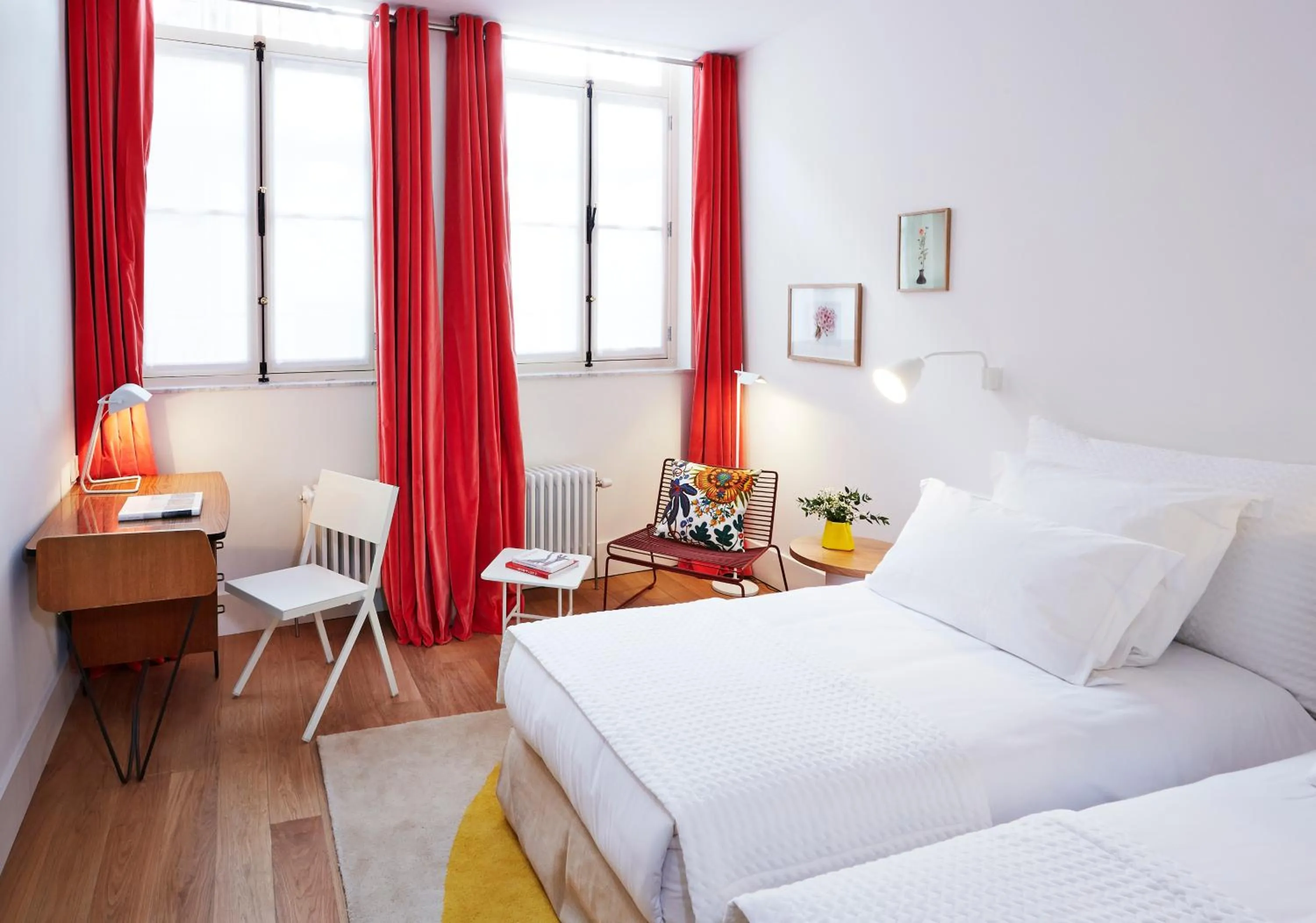 Twin Room in Hotel des Galeries