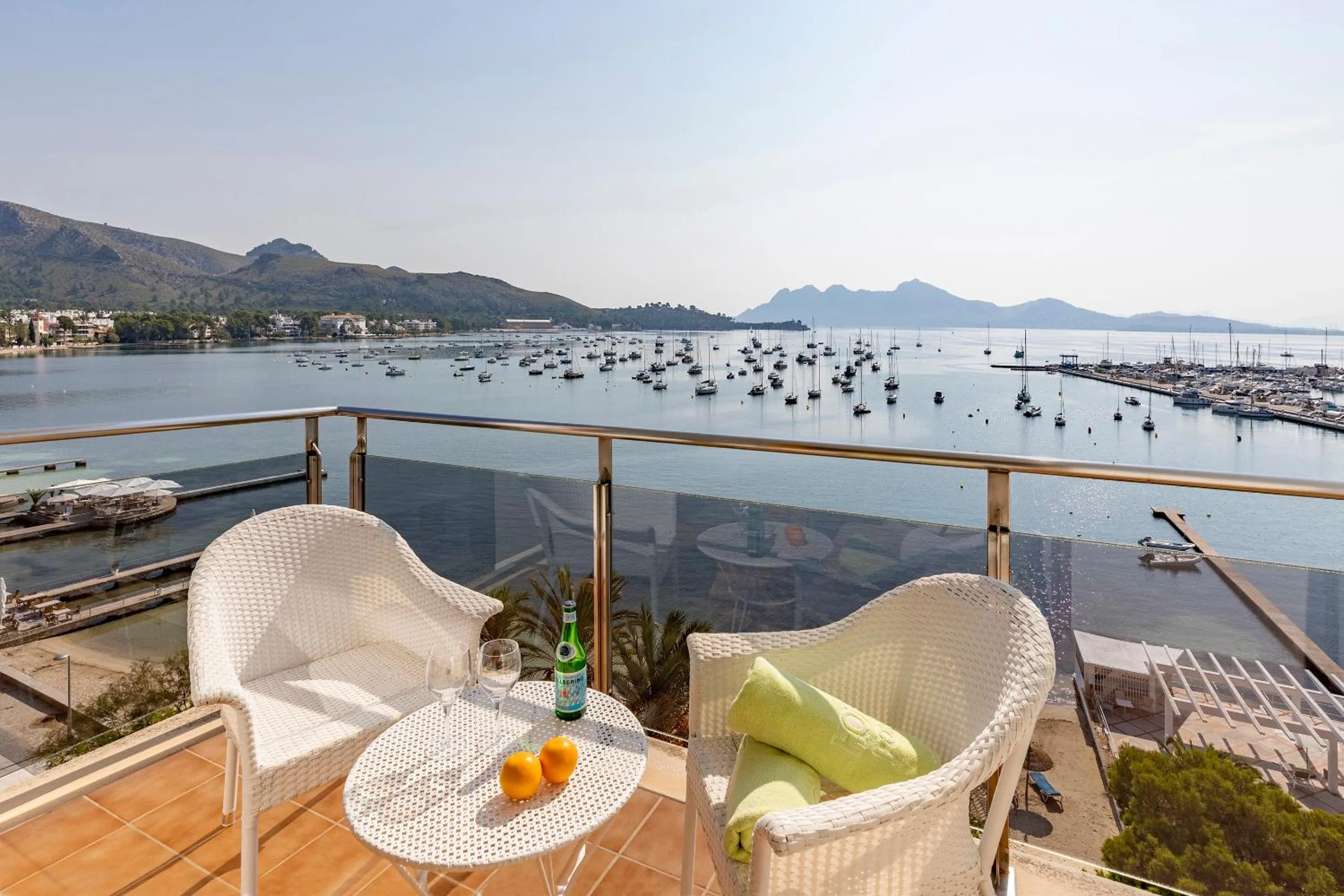 Twin Room with Sea View in Hotel Miramar Mallorca