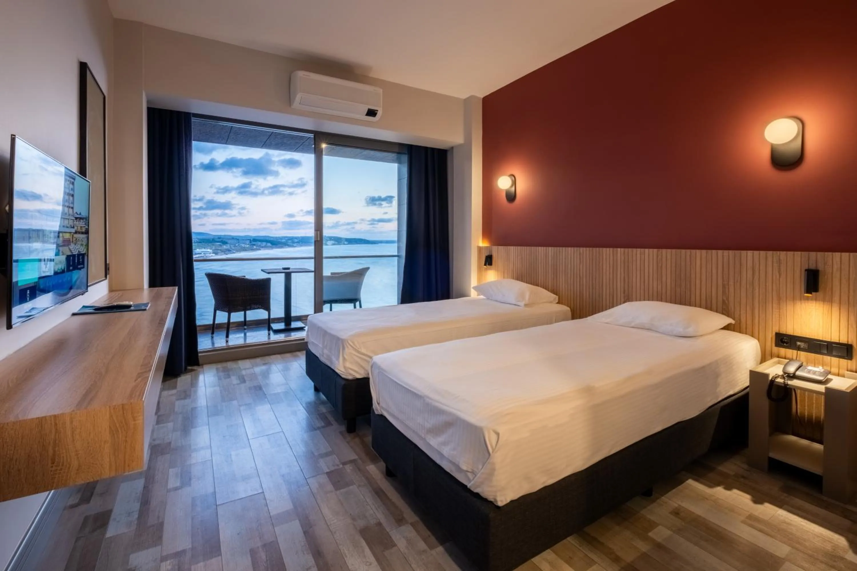 Single Room with Sea View - single occupancy in Kilya Hotel