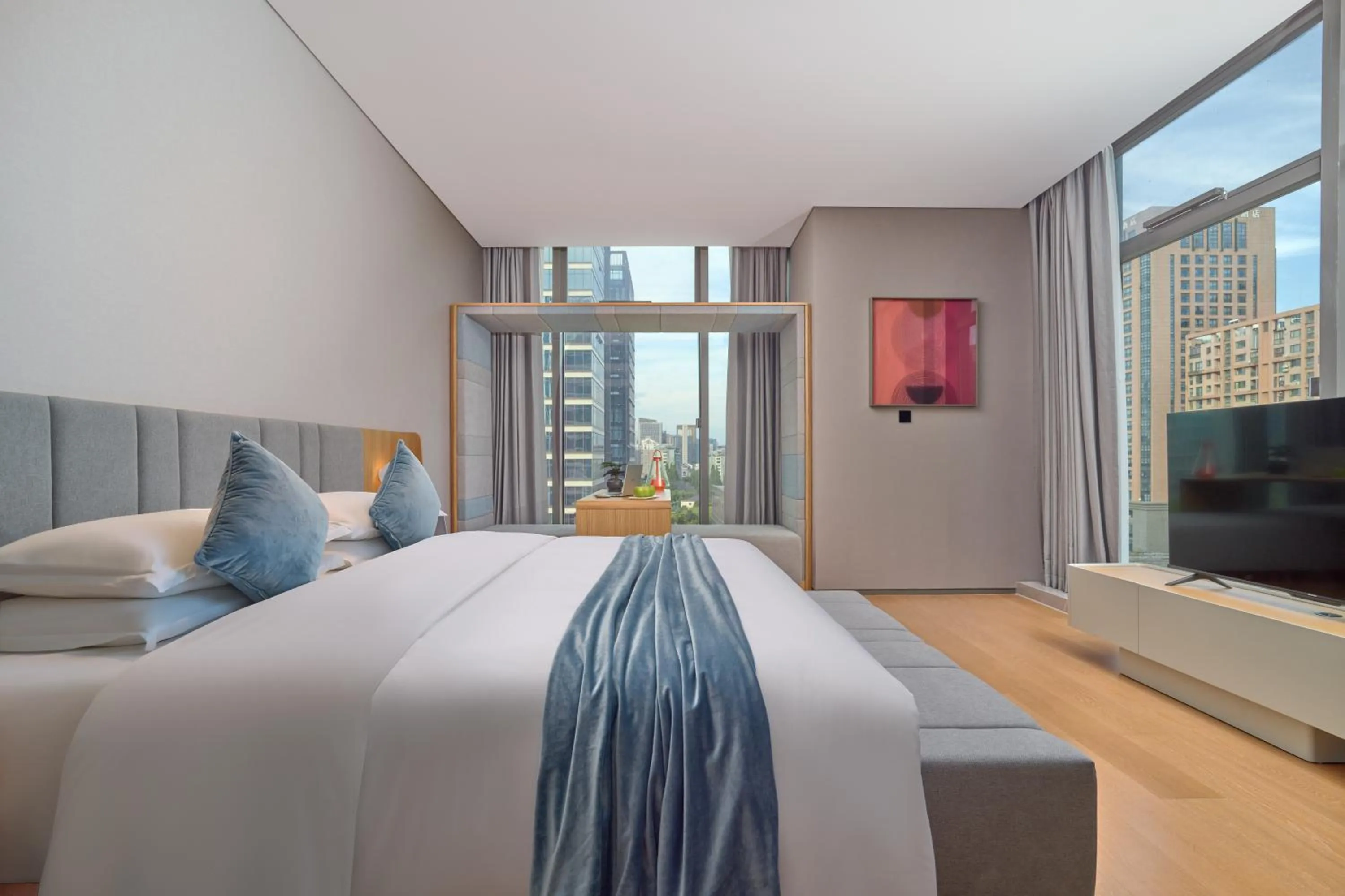 Executive Queen Room, City View in Pagoda Hotel Hangzhou Binjiang