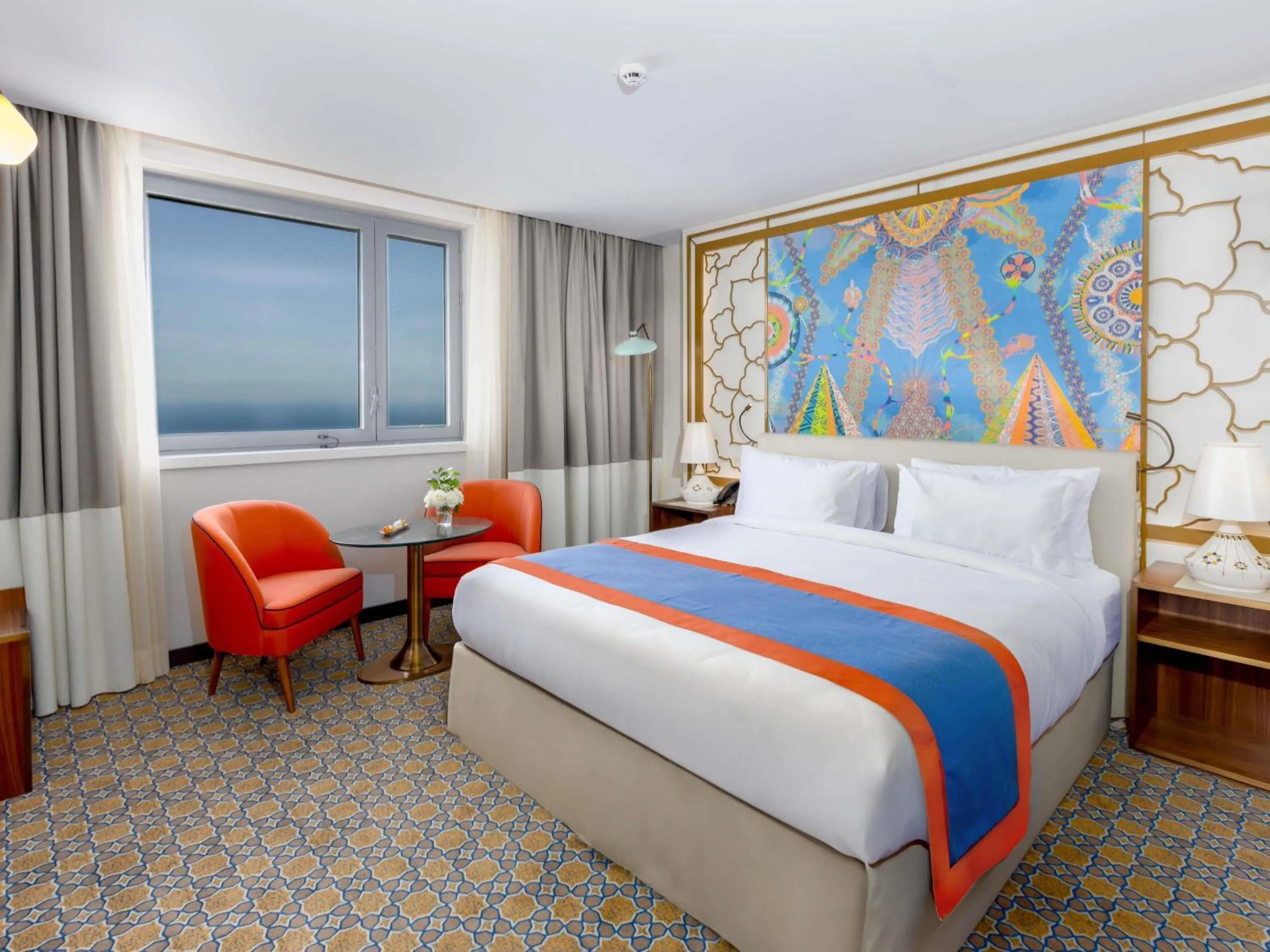 Superior King Room with Bay View in Mercure Alger Palais Des Congres