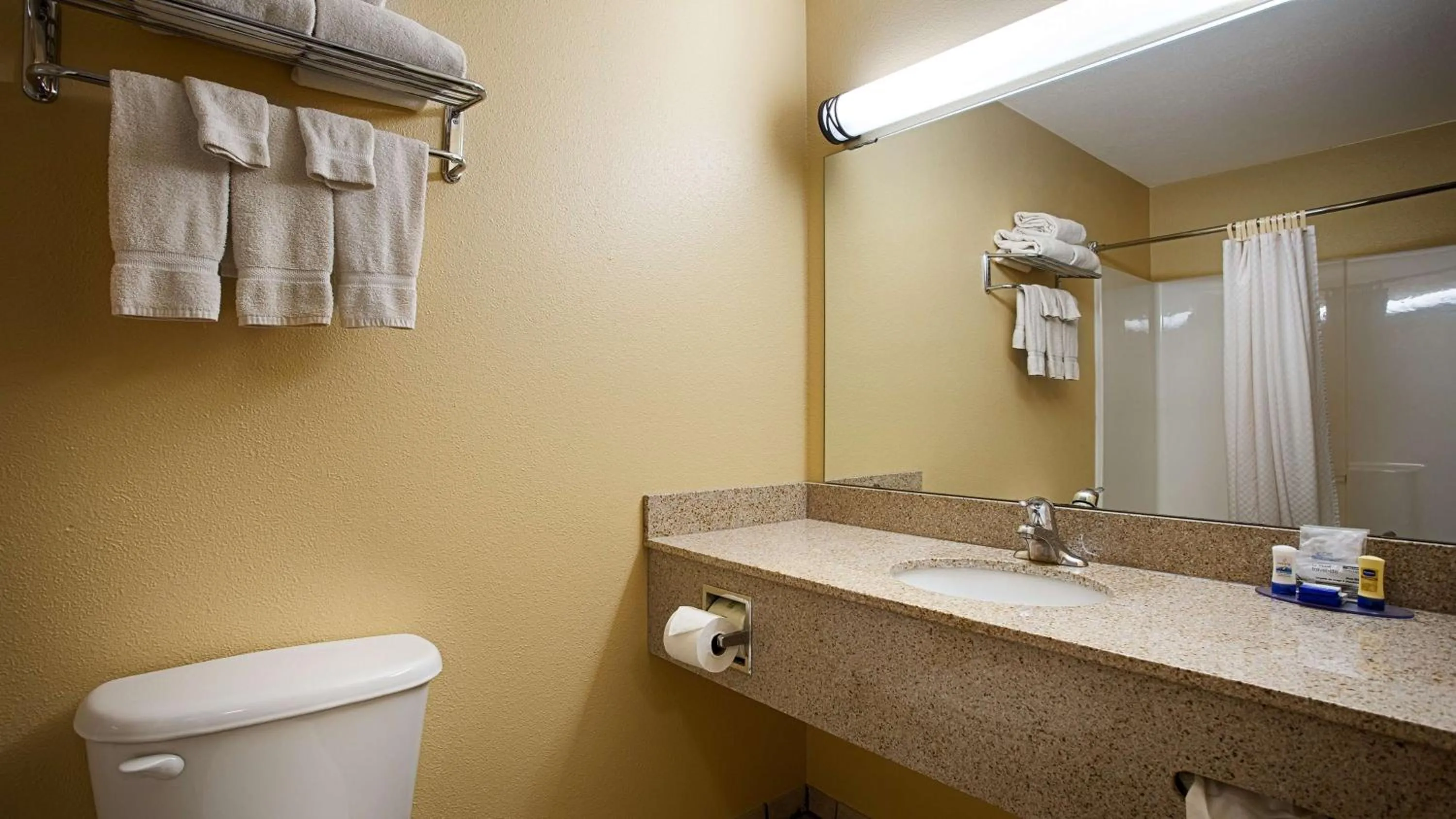 King Room - Disability Access Tub in Best Western Penn-Ohio Inn & Suites