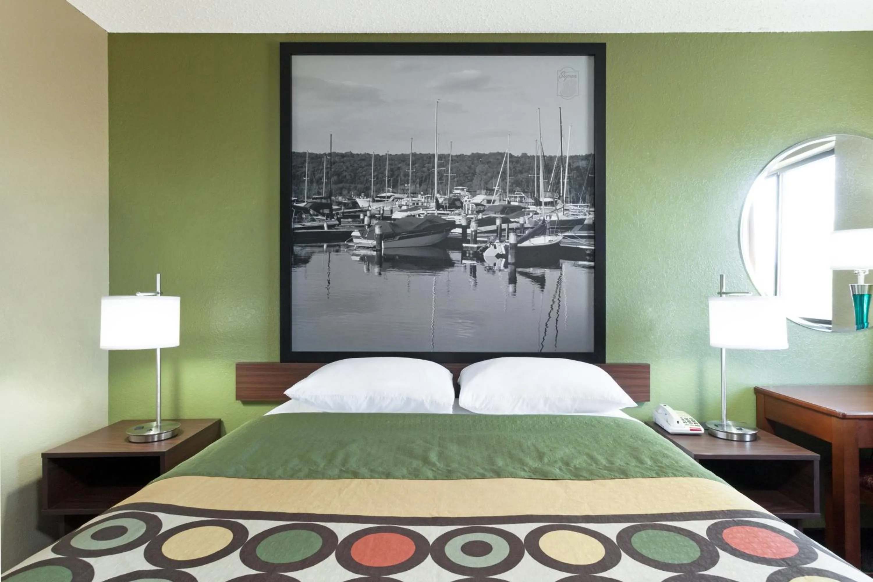 King Room - Non-Smoking in Super 8 by Wyndham Bath Hammondsport Area