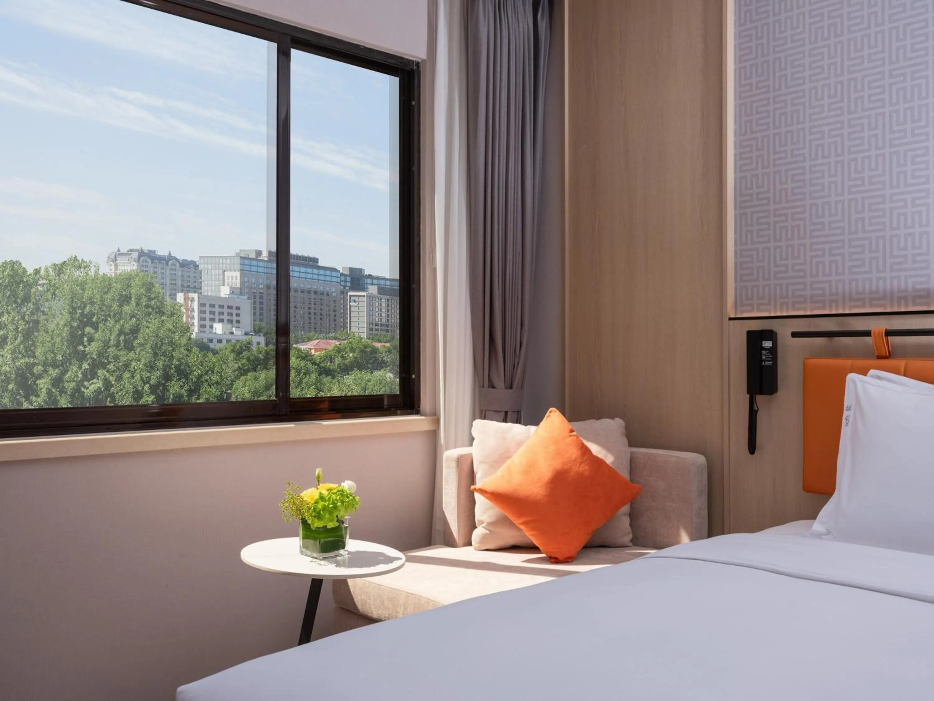 Standard King Room with Minifridge and City View in Holiday Inn Express Beijing Downtown by IHG