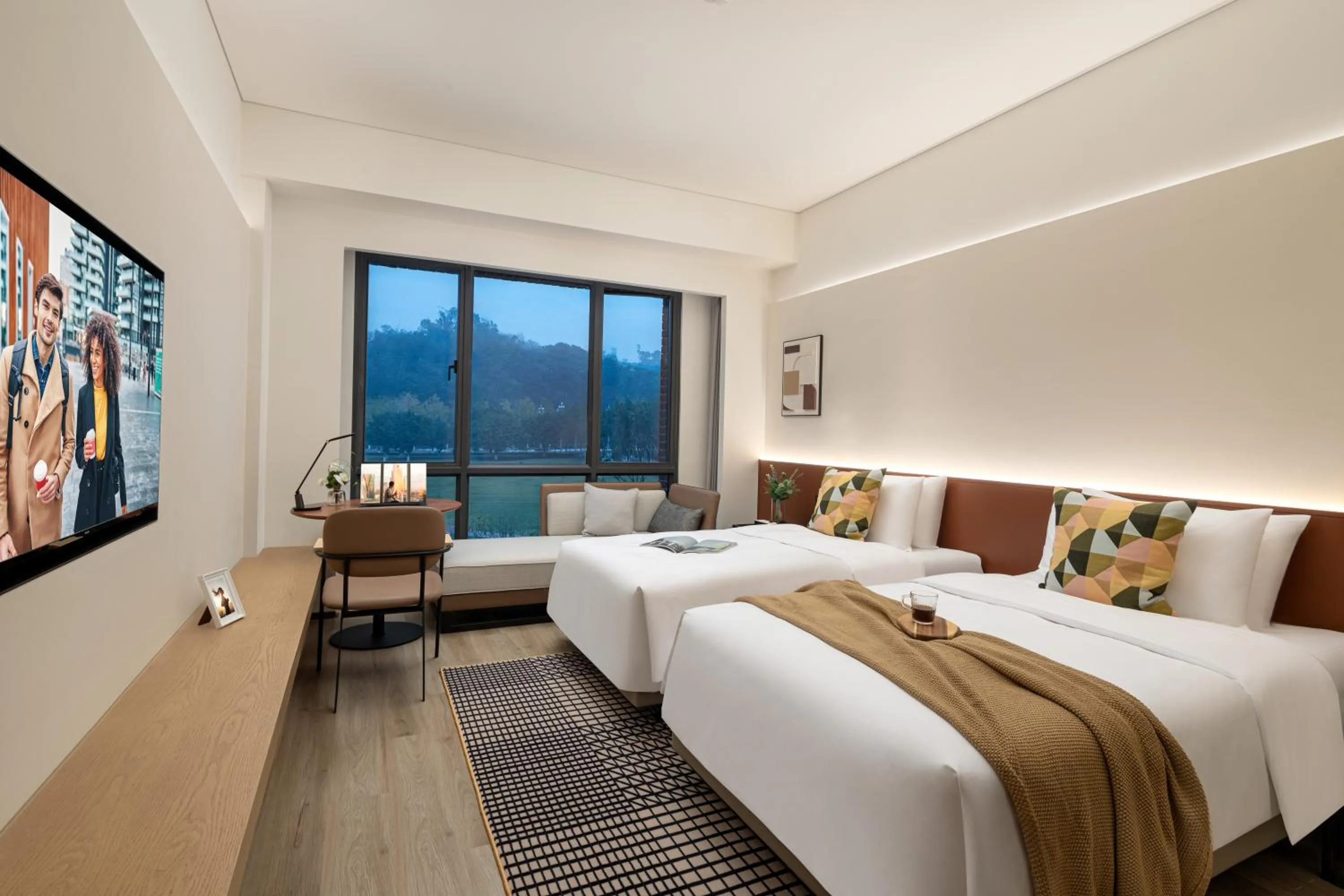 Studio Deluxe Twin in Citadines Connect Chayuan Chongqing