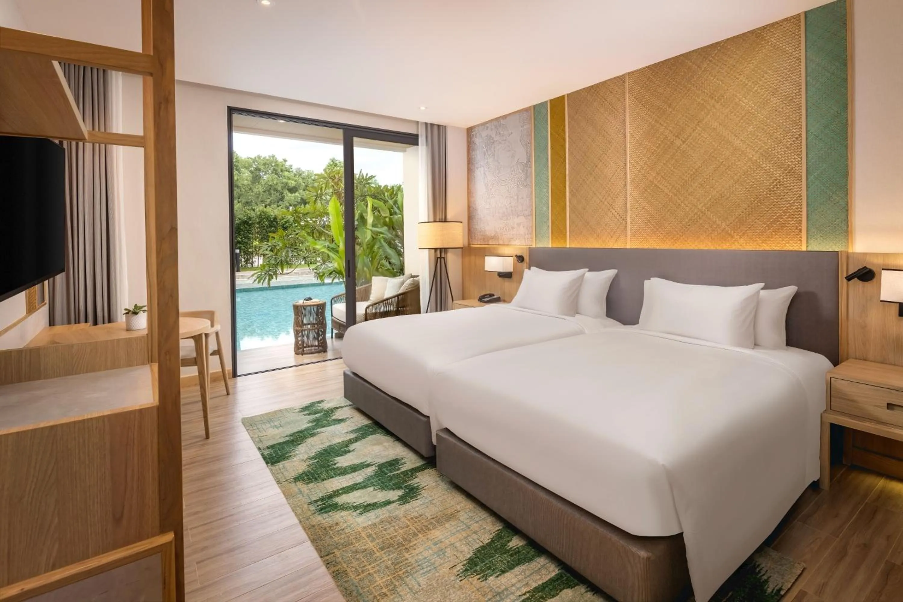 Superior Twin Room with Pool Access in Dusit Princess Phatthalung