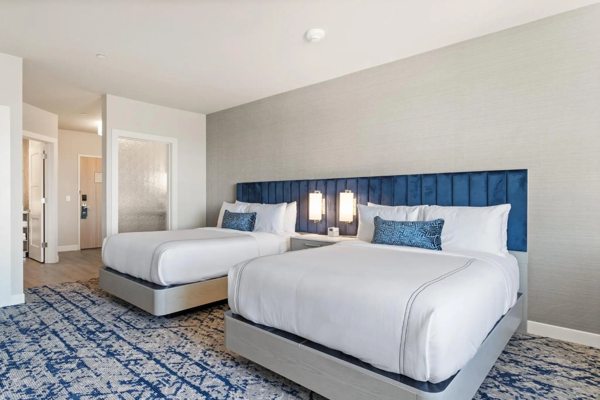 Standard Queen Room with Two Queen Beds in EVEN Hotel Austin Uptown near the Domain by IHG