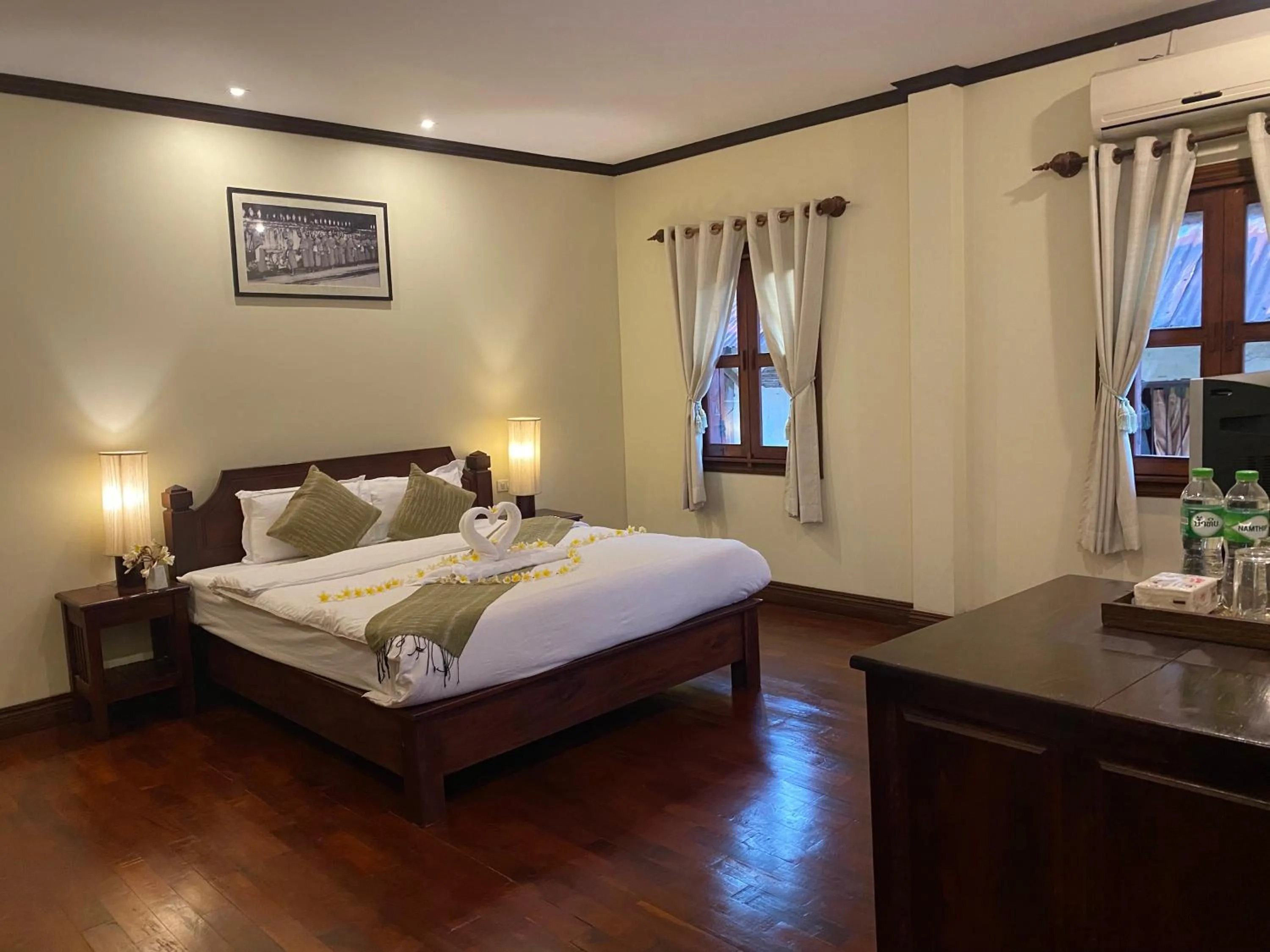 Deluxe Double Room with Balcony in Luang Prabang Residence & Travel