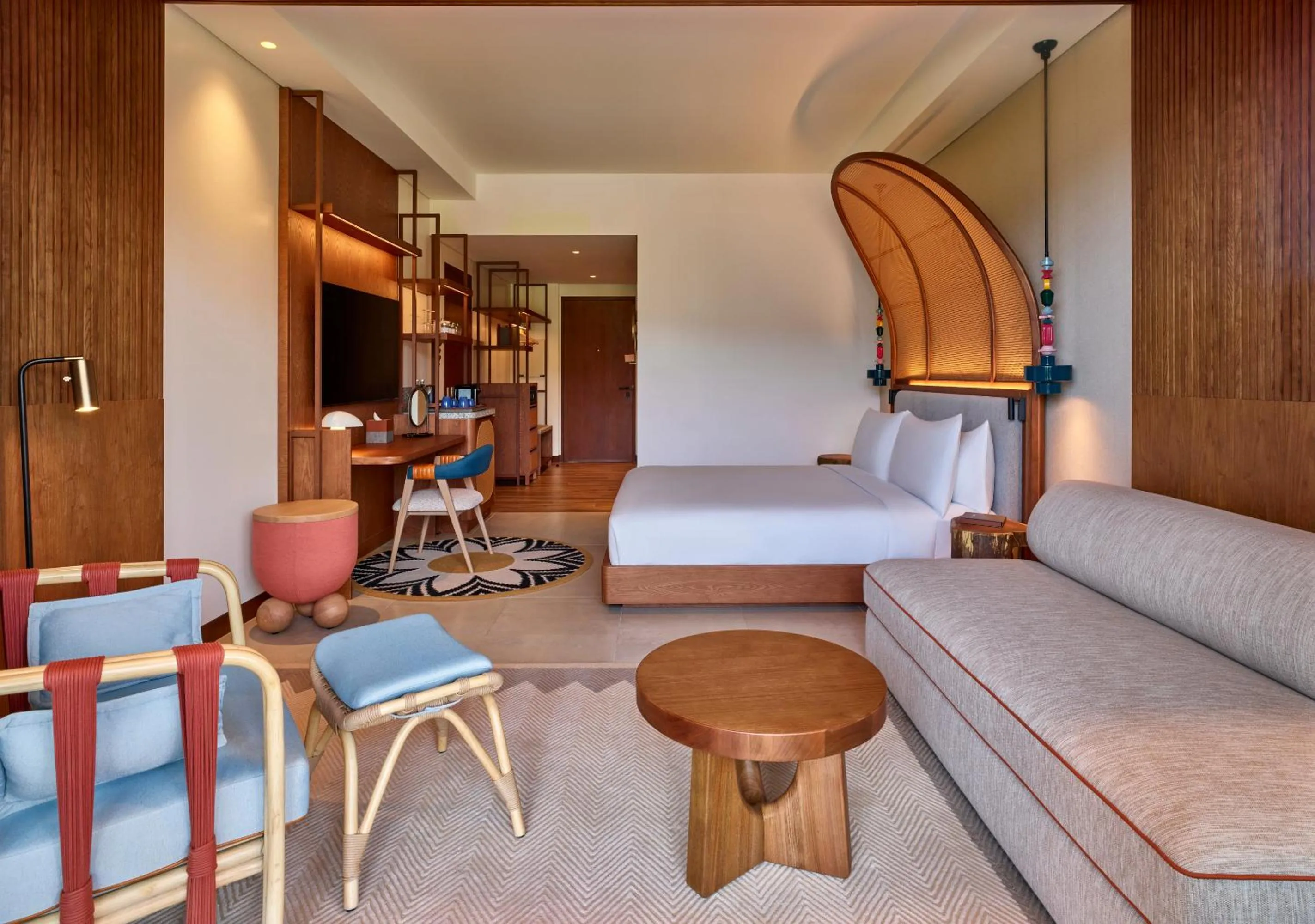 Deluxe King Room with Garden View in Canopy By Hilton Seychelles Resort