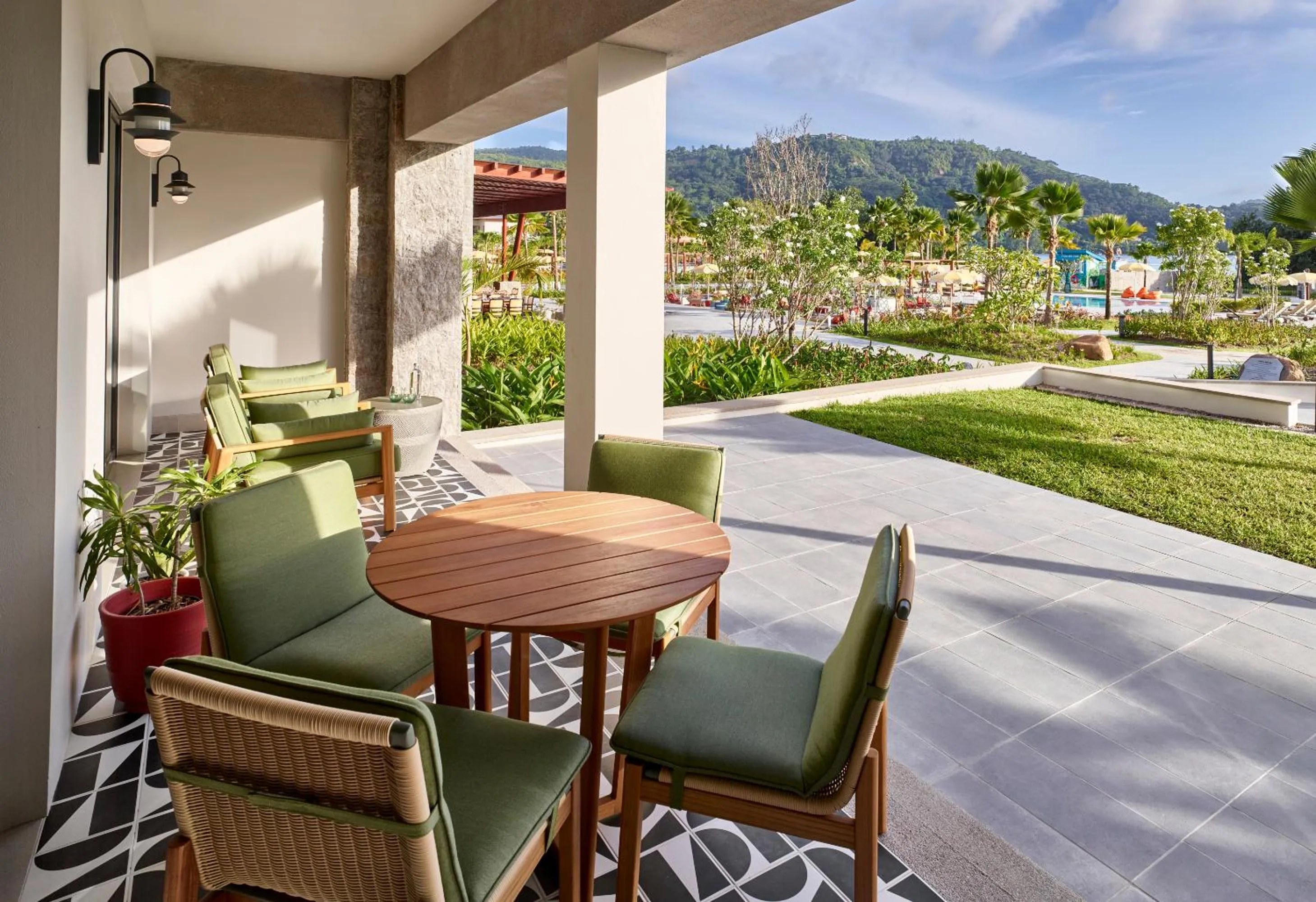 Queen Room with Two Queen Beds and Garden View in Canopy By Hilton Seychelles Resort