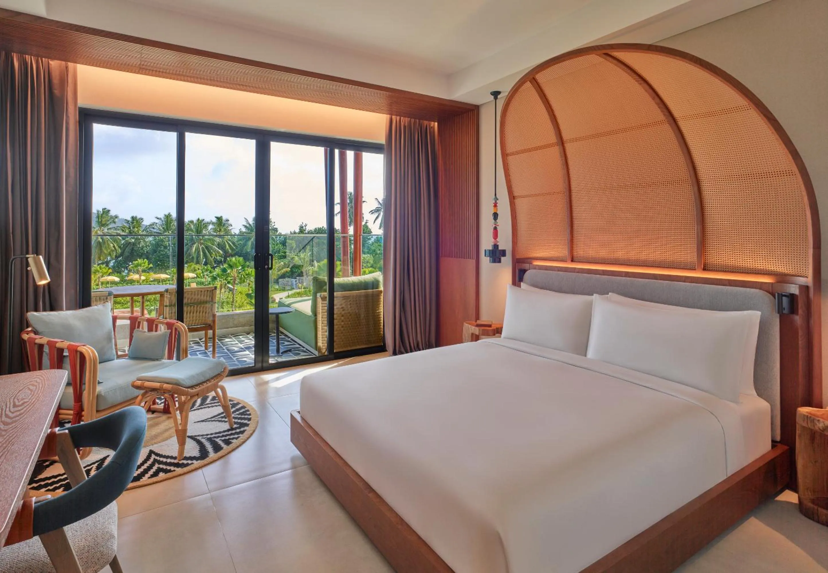 King Room with Pool View in Canopy By Hilton Seychelles Resort