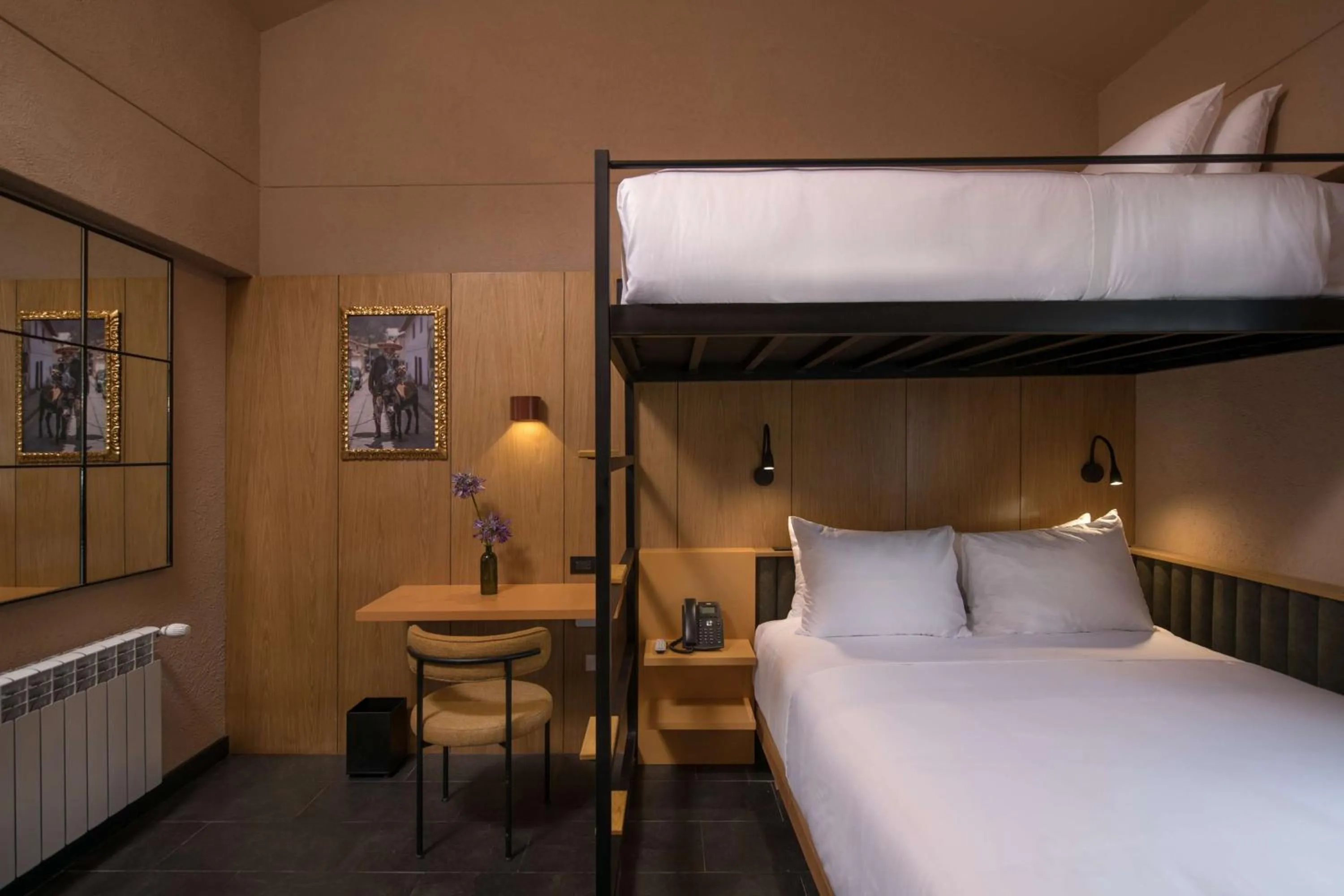 Room with Bunk Beds-One Twin Bed over One Queen Bed in Motto By Hilton Cusco