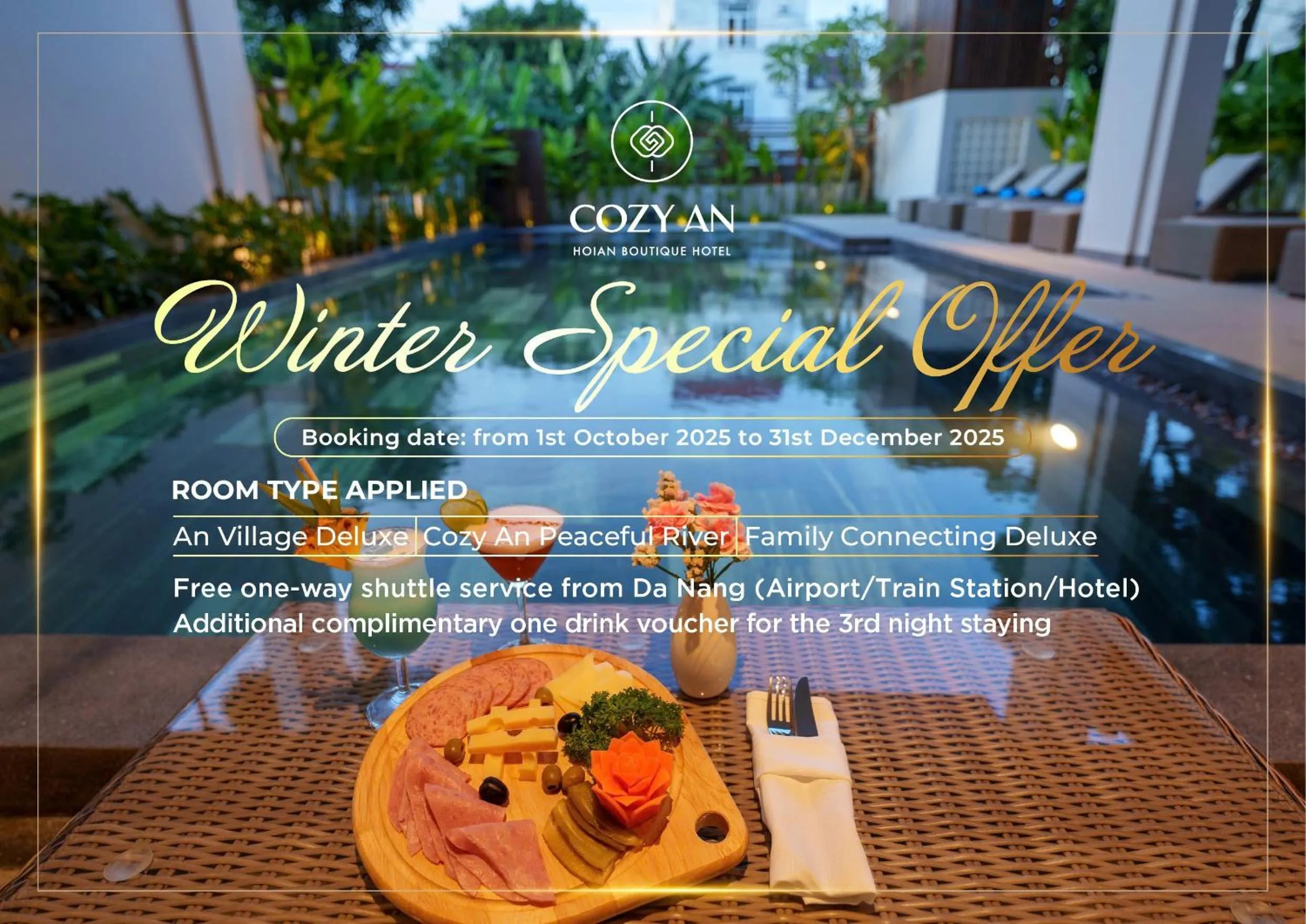 An Village Deluxe in Cozy An Boutique Hotel Hoian