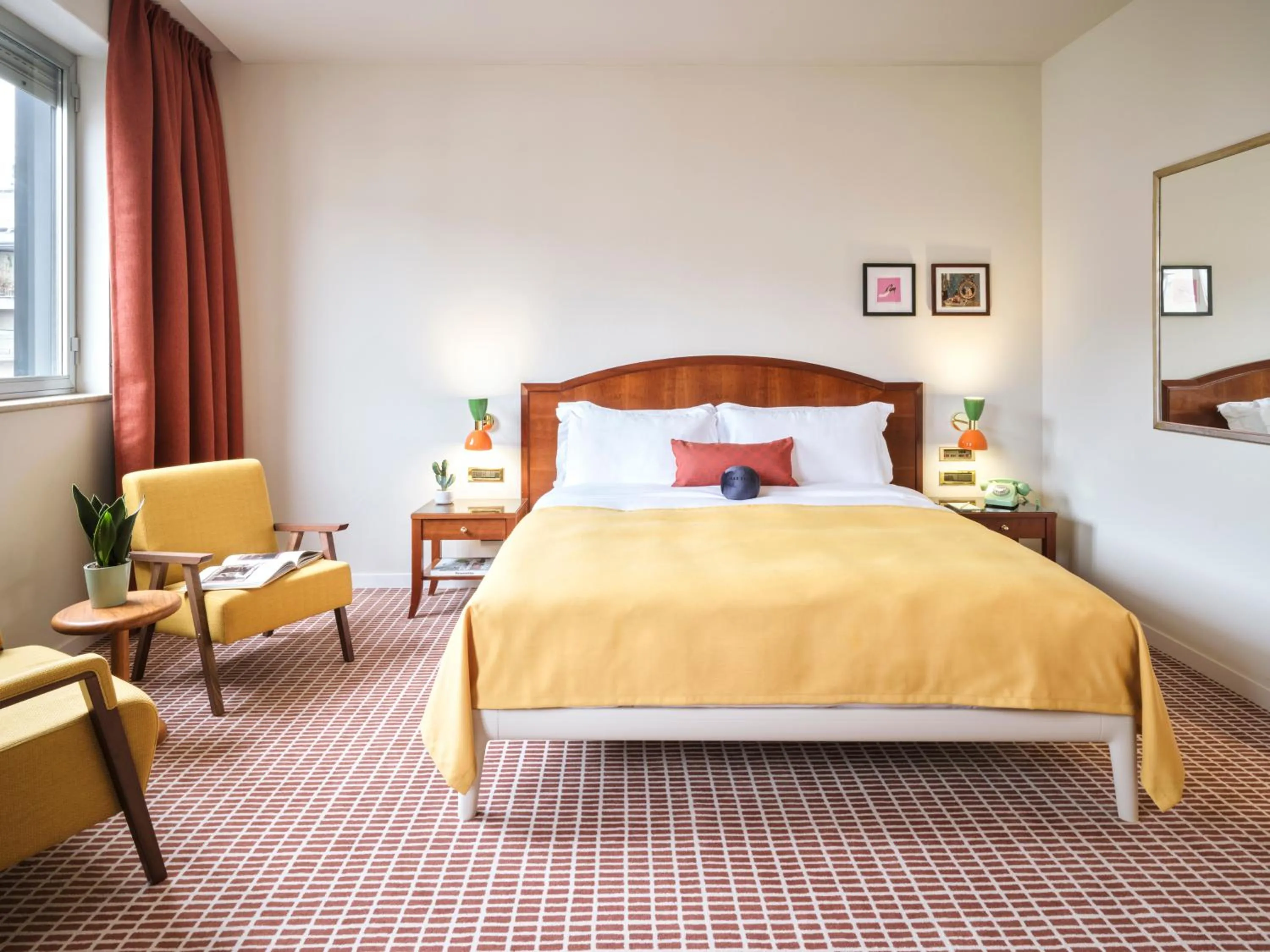 Large Double Room in Max Brown Hotel Missori, part of Sircle Collection