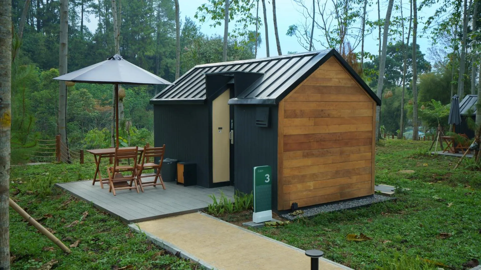 Deluxe Cabin in Bobocabin The Tavia, Puncak