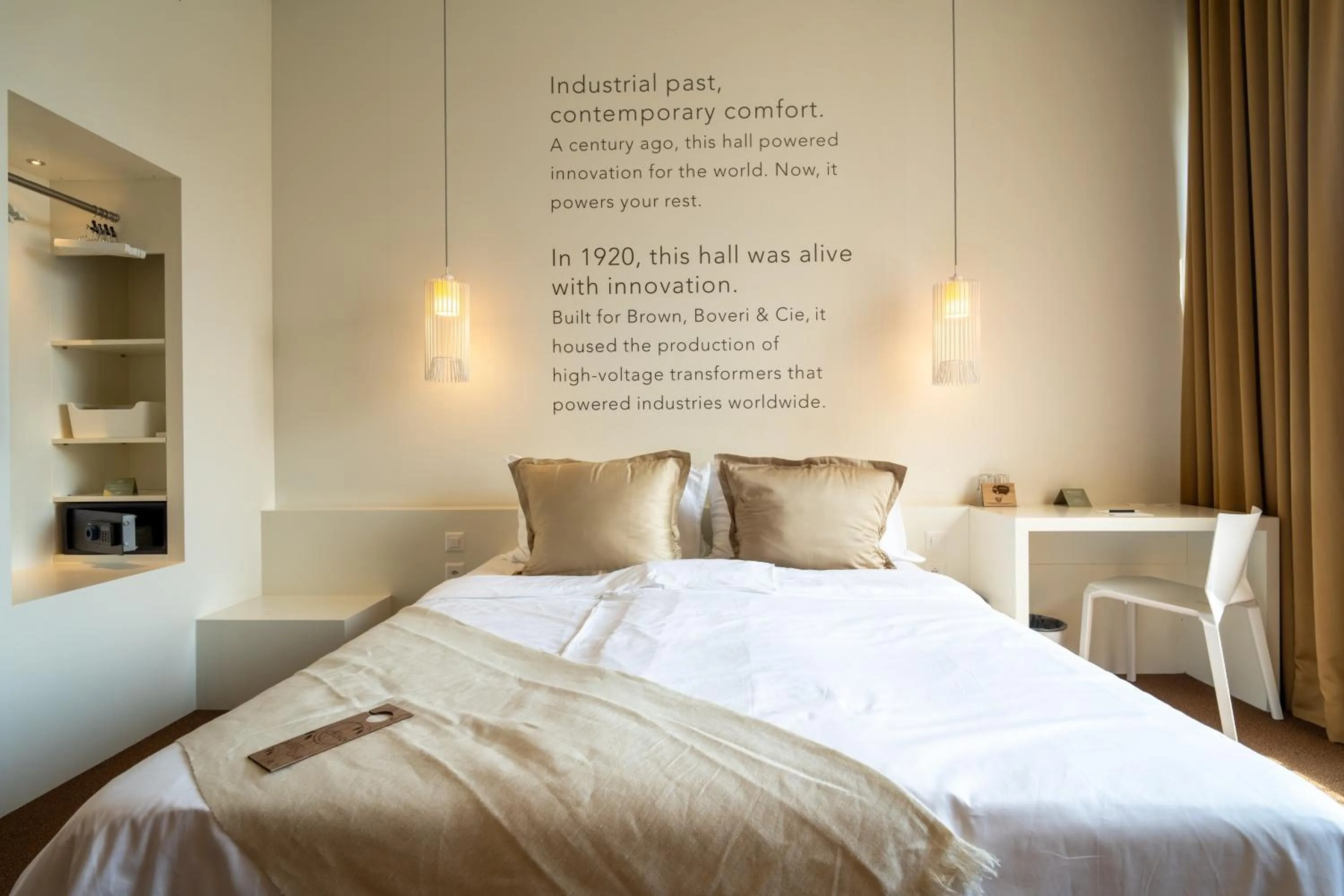 Business Single Room with Gym Access in Trafo Hotel Baden