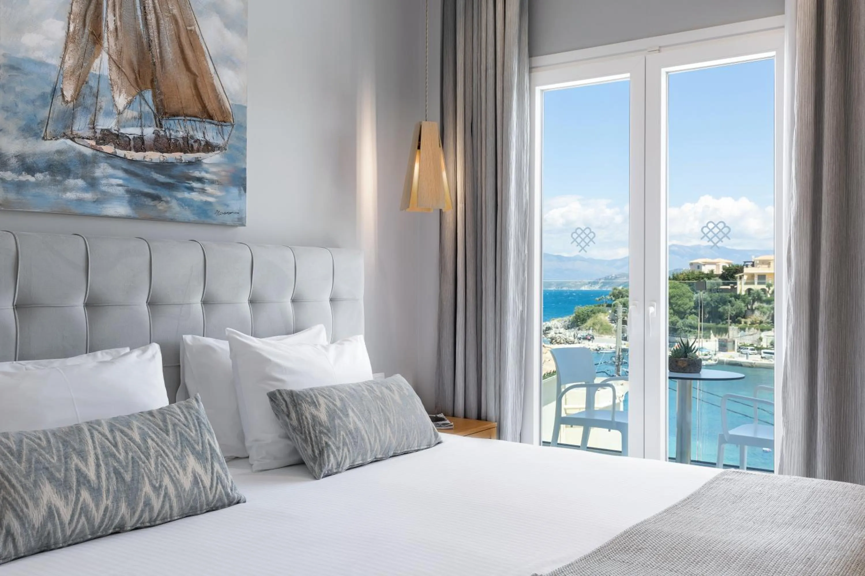 Twin Room with Sea View in Melina Bay Boutique Hotel